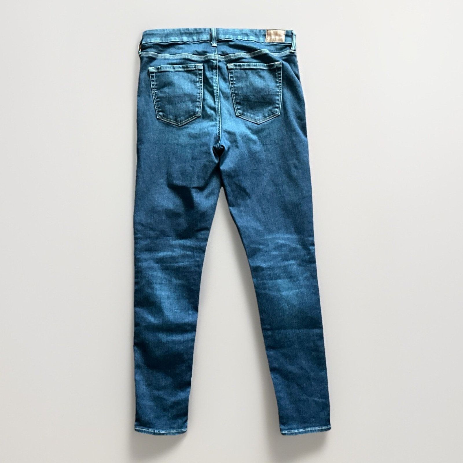 American Eagle Outfitters American Eagle 14L Super Hi-Rise Stretch Luxe Jeggings Jeans Size 36" / US 14 / IT 50 - 3 Thumbnail
