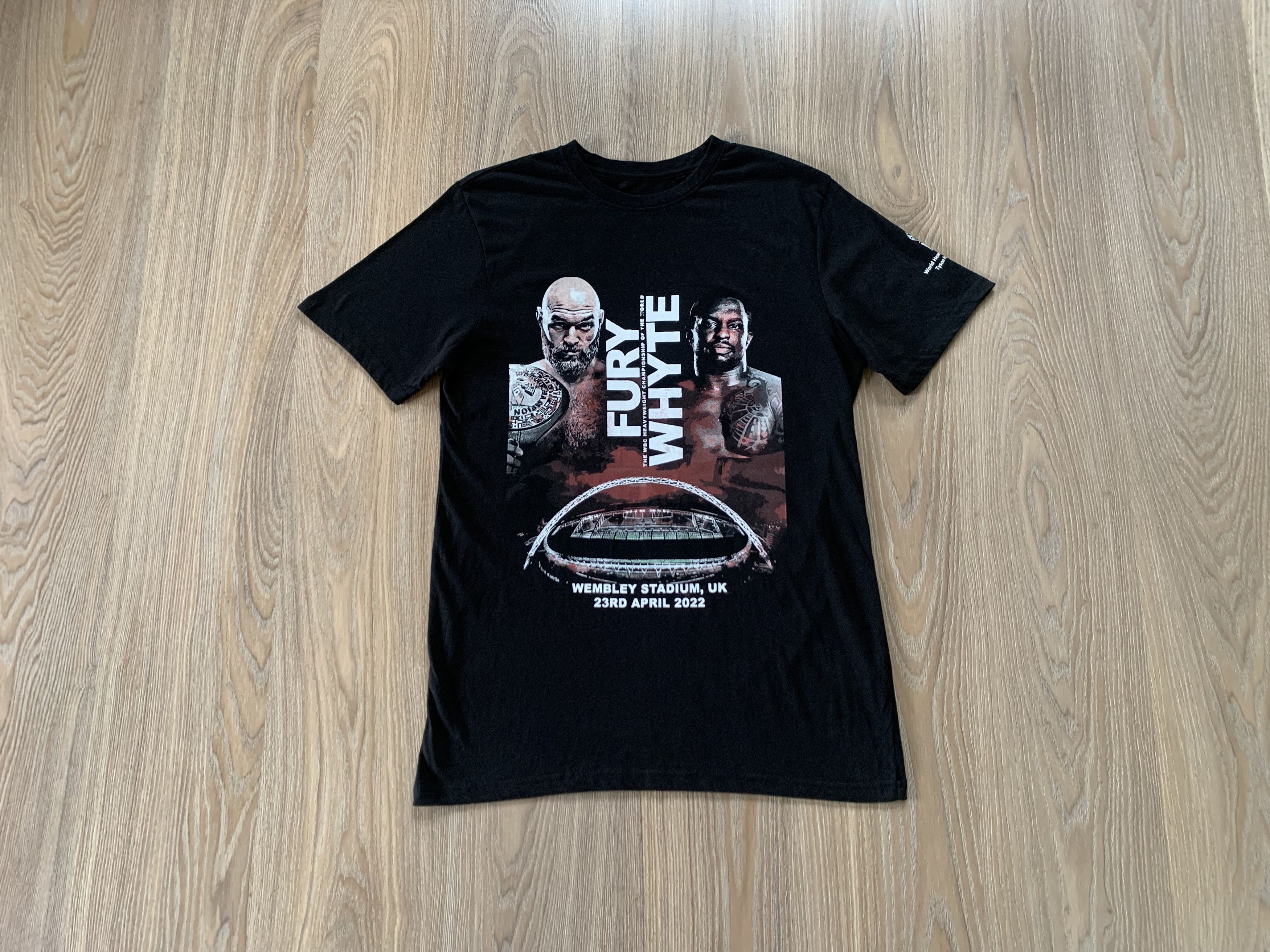 Vintage Tyson Fury Dillian Whyte WBC T Shirt Size US M / EU 48-50 / 2 - 1 Thumbnail