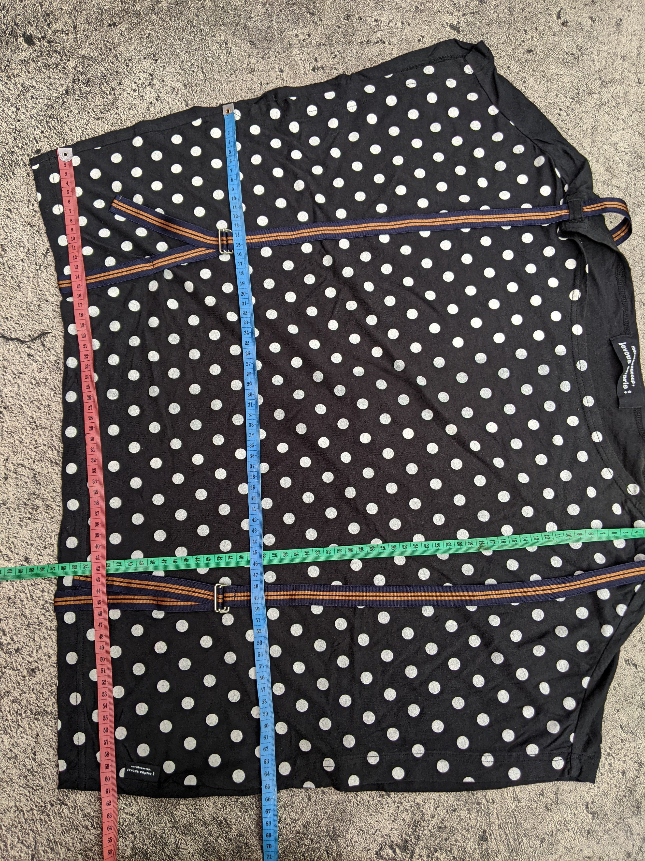 mercibeaucoup Merci beaucoup Polka Dot Suspender Sleeveless Size S / US 4 / IT 40 - 7 Thumbnail