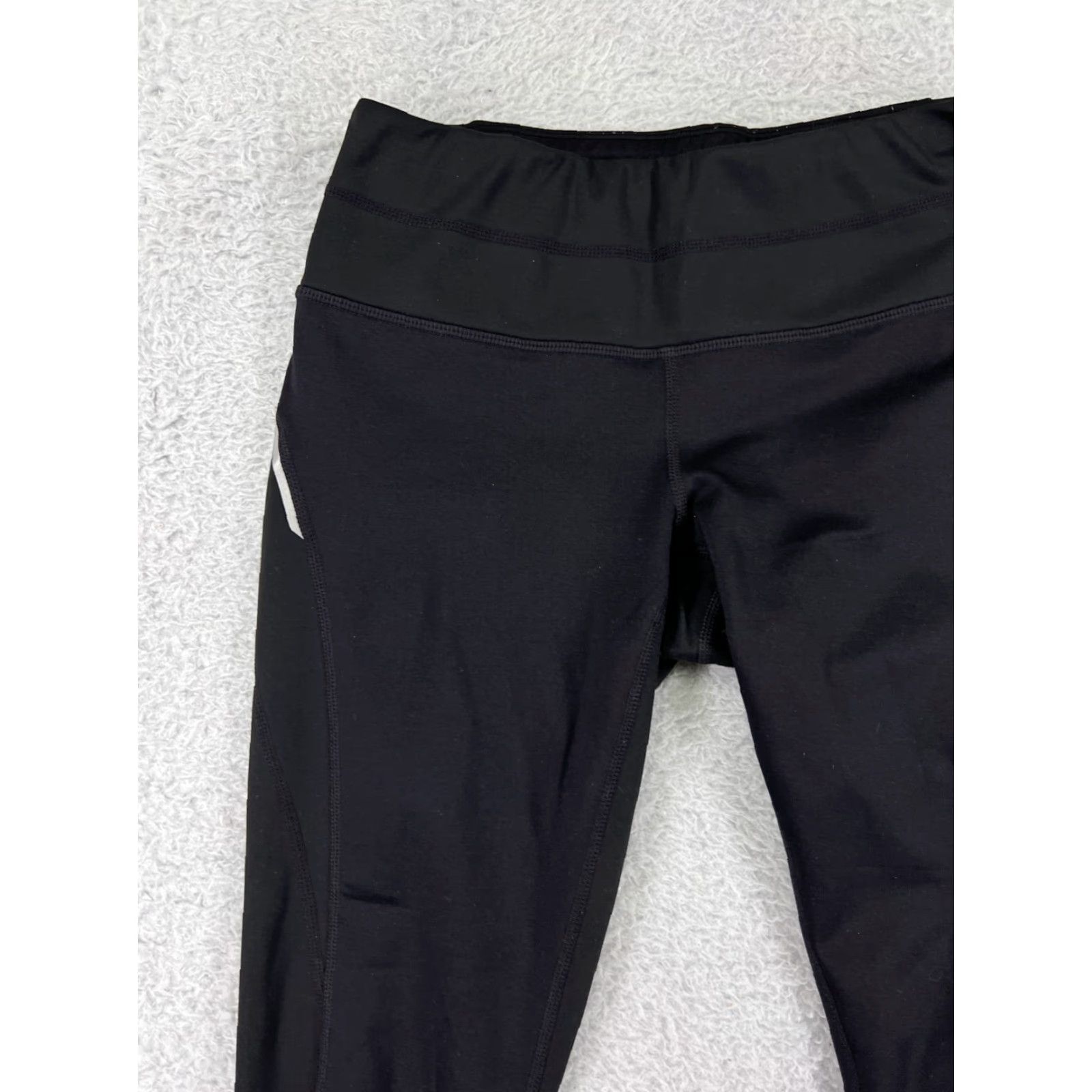 Athleta Athleta Pants Womens Extra Small Petite Black Leggings Polyester Stretch Yoga Size 26" / US 2 / IT 38 - 7 Thumbnail