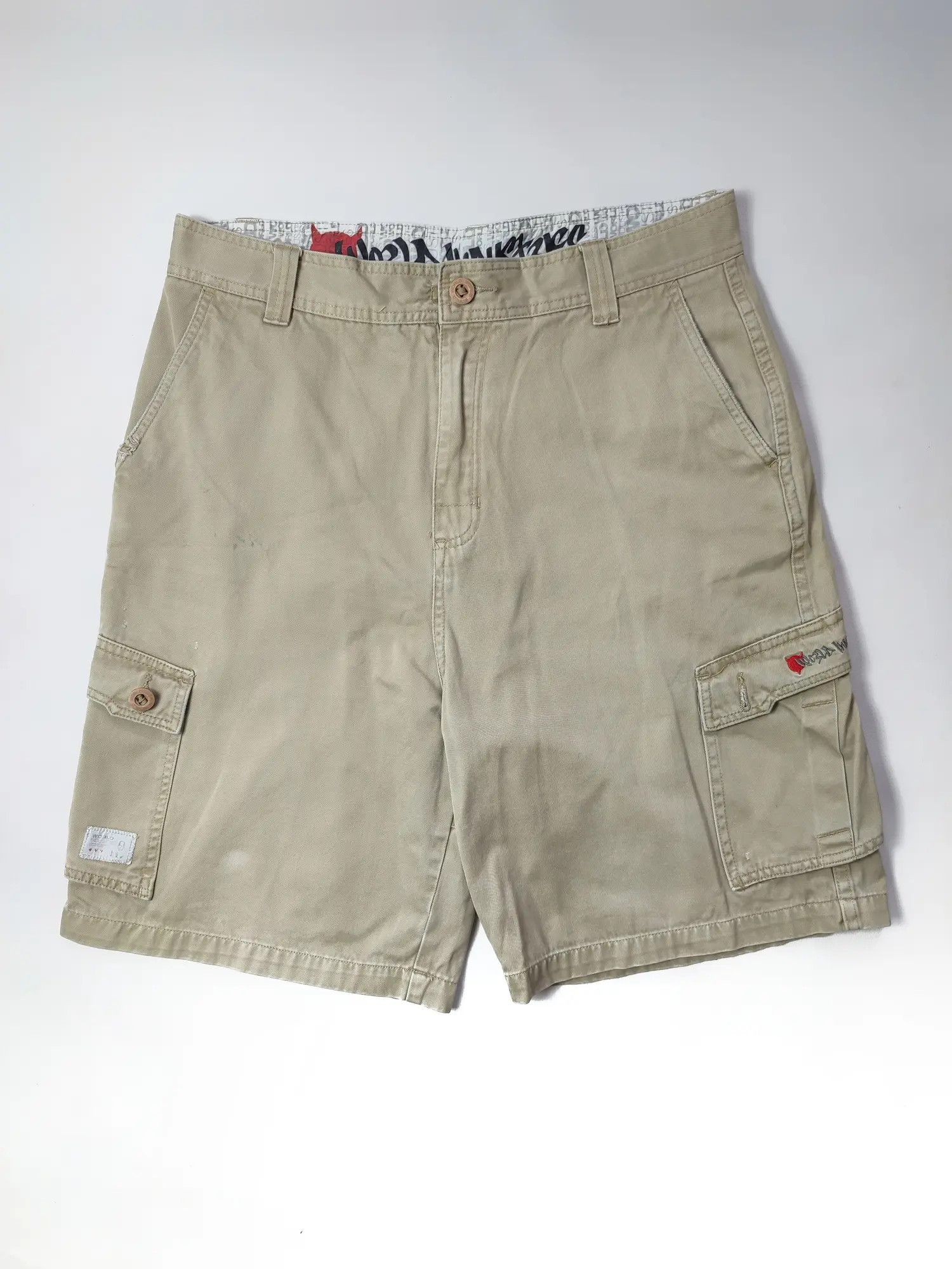 Powell Peralta × Vintage × World Industries Vintage World Industries Cargo shorts Size US 32 / EU 48 - 2 Thumbnail