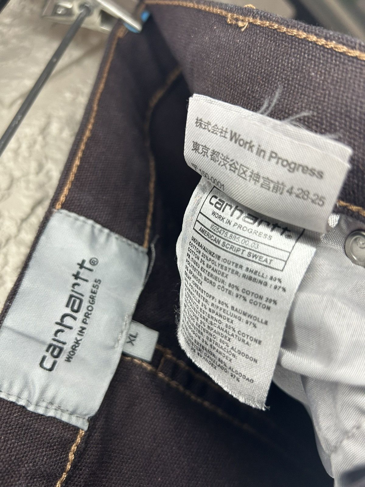 Carhartt × Carhartt Wip × Vintage Vintage Carhartt Double Knees Work In Progress Size US 33 - 11 Thumbnail