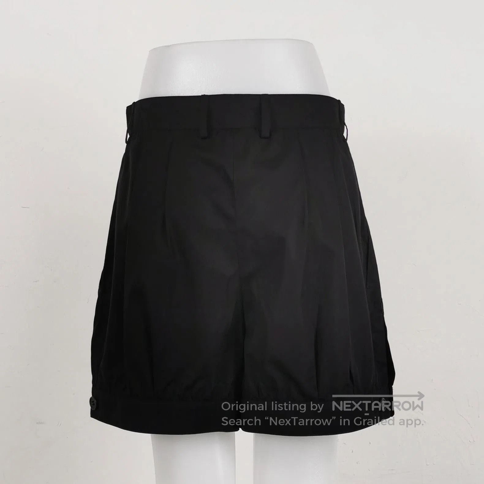 Prada Prada Black Cotton Shorts for Women . Size 41" - 2 Thumbnail