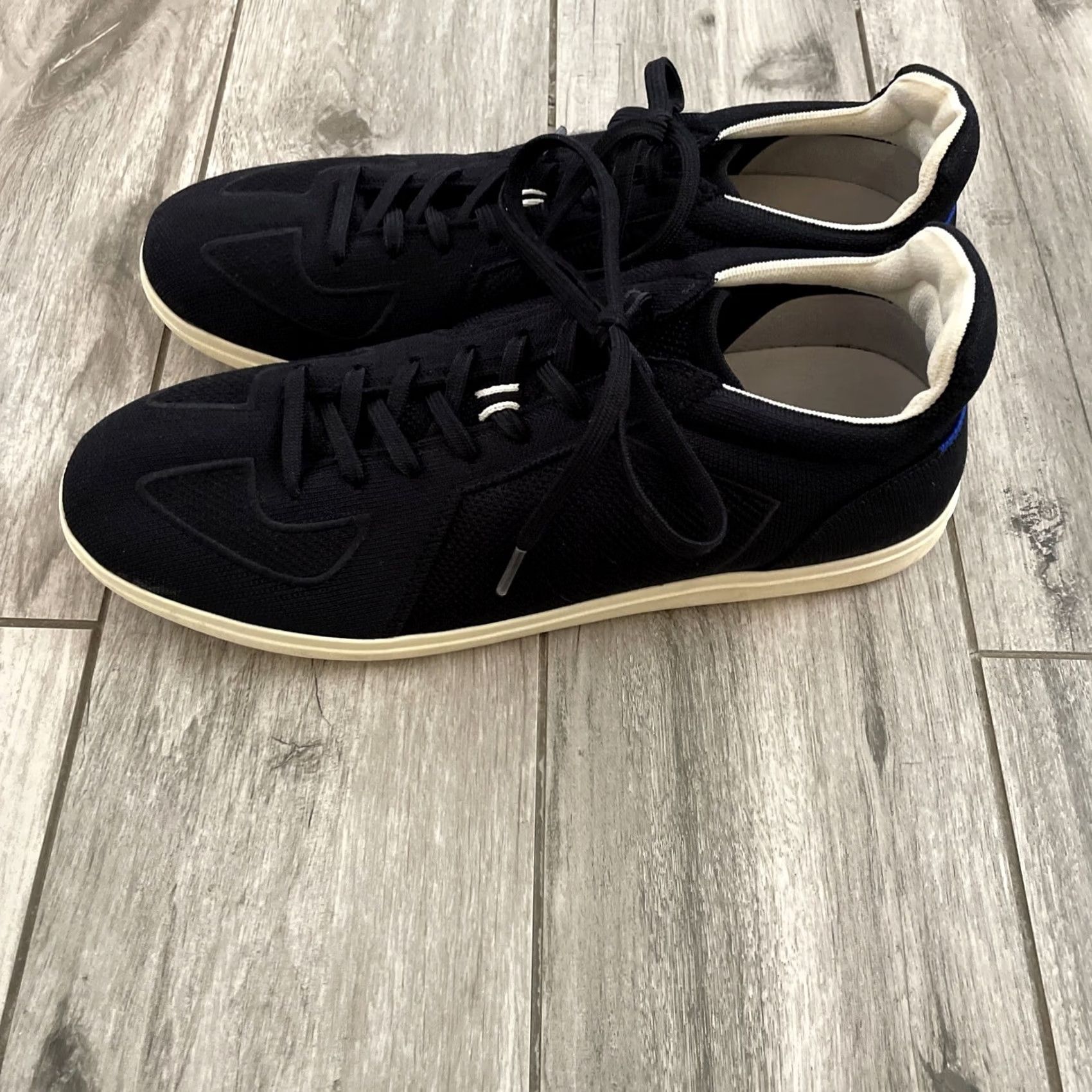 Vintage Rothy’s Mens Sneaker The Black Knit Fabric Lace Up Shoes Mens Size 12 Low Top Size US L / EU 52-54 / 3 - 4 Thumbnail