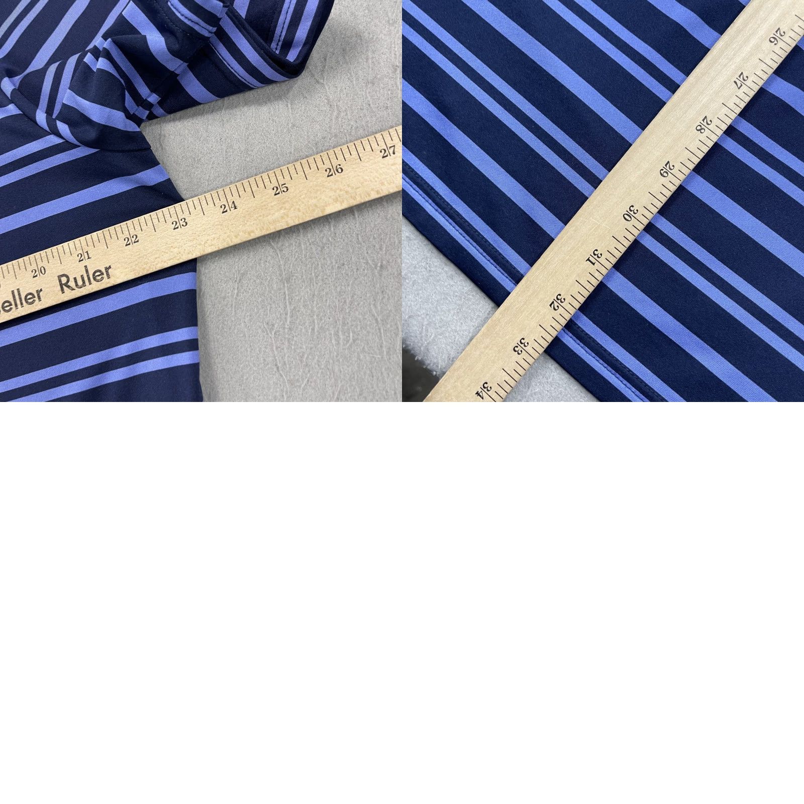 RLX Ralph Lauren RLX Ralph Lauren Polo Shirt Mens Large Blue Logo Golf Stretch Polo Shirt - RLX Polo Golf Shirt Mens L Blue Logo Stretch Size US L / EU 52-54 / 3 - 8 Thumbnail