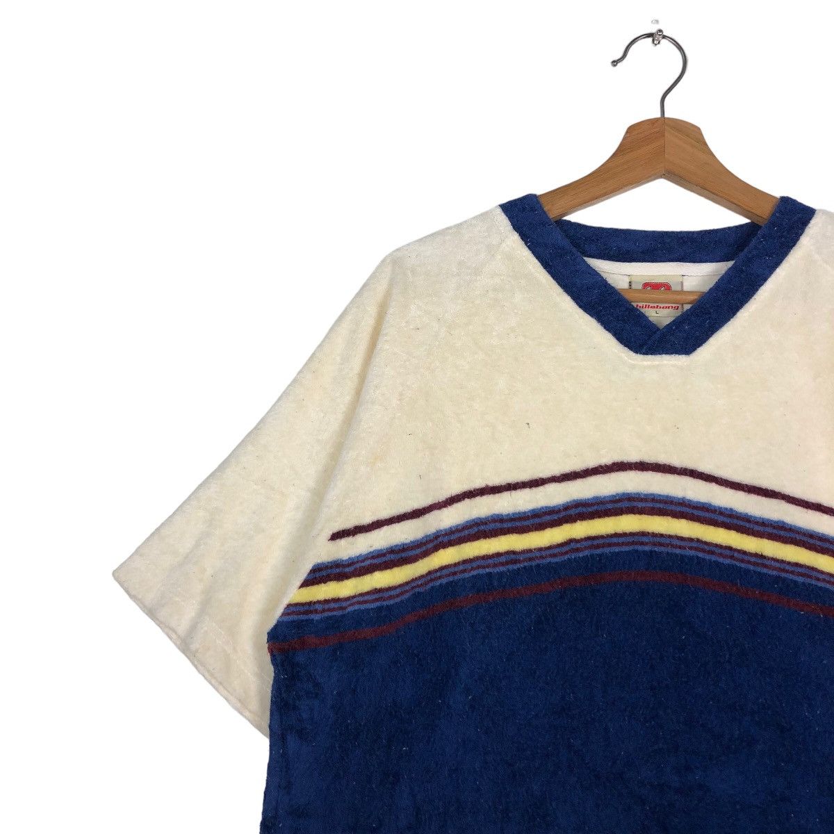 Japanese Brand 🔥Vintage Short Sleeve T-Shirt Fleece Billabong Size US L / EU 52-54 / 3 - 7 Thumbnail