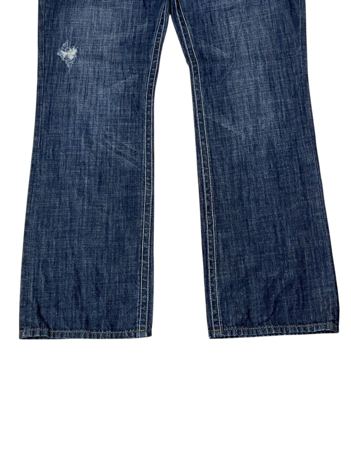 Japanese Brand ARCHIVE JAPANESE CULTURE EXTREME COUTURE STRAIGHT CUT JEANS Size US 37 - 3 Thumbnail