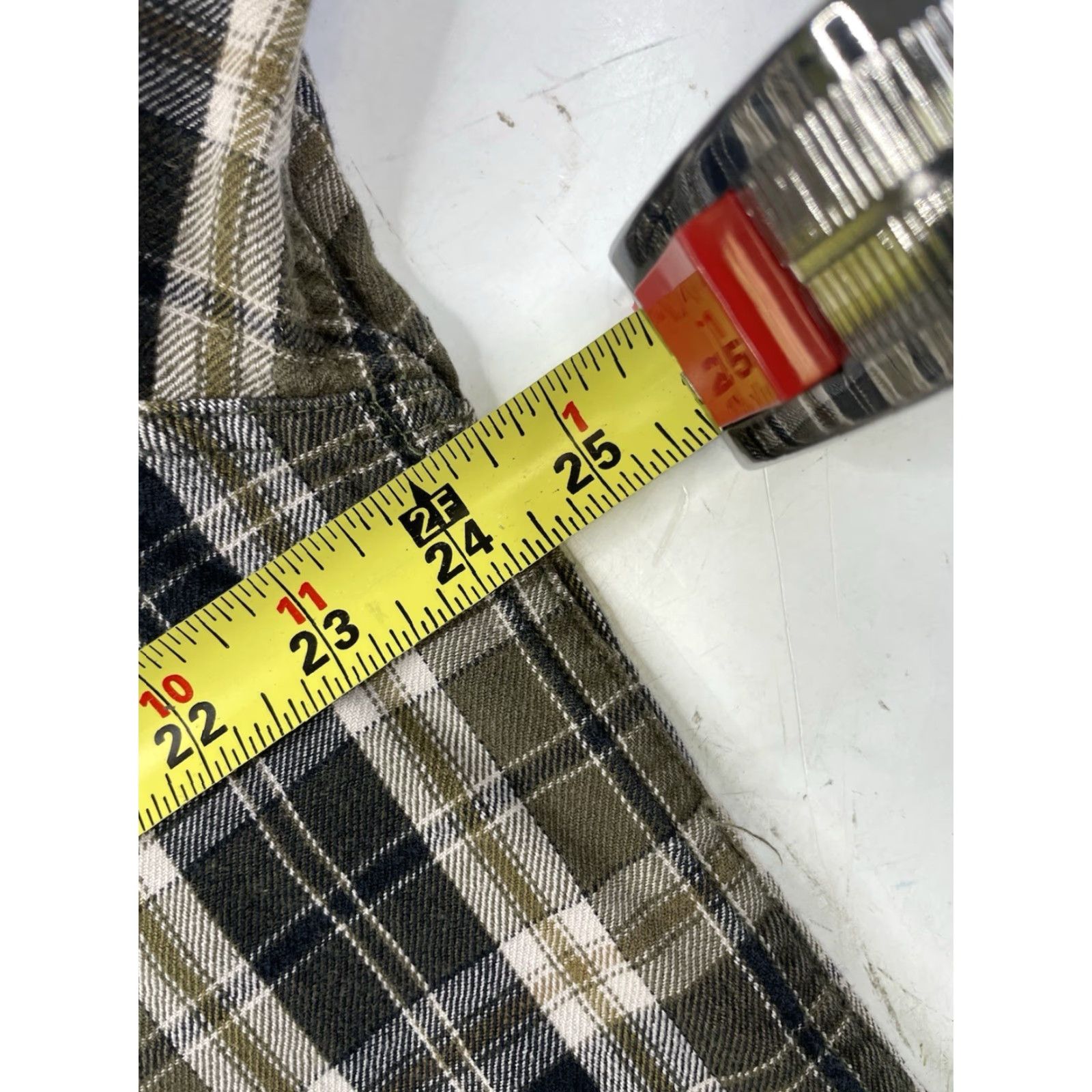Carhartt VINTAGE Carhartt Shirt Plaid Long Sleeve Mid-Weight Flannel Green ARG XL Mens Button-Up Pockets Outdoor Decade? Size US XL / EU 56 / 4 - 6 Thumbnail