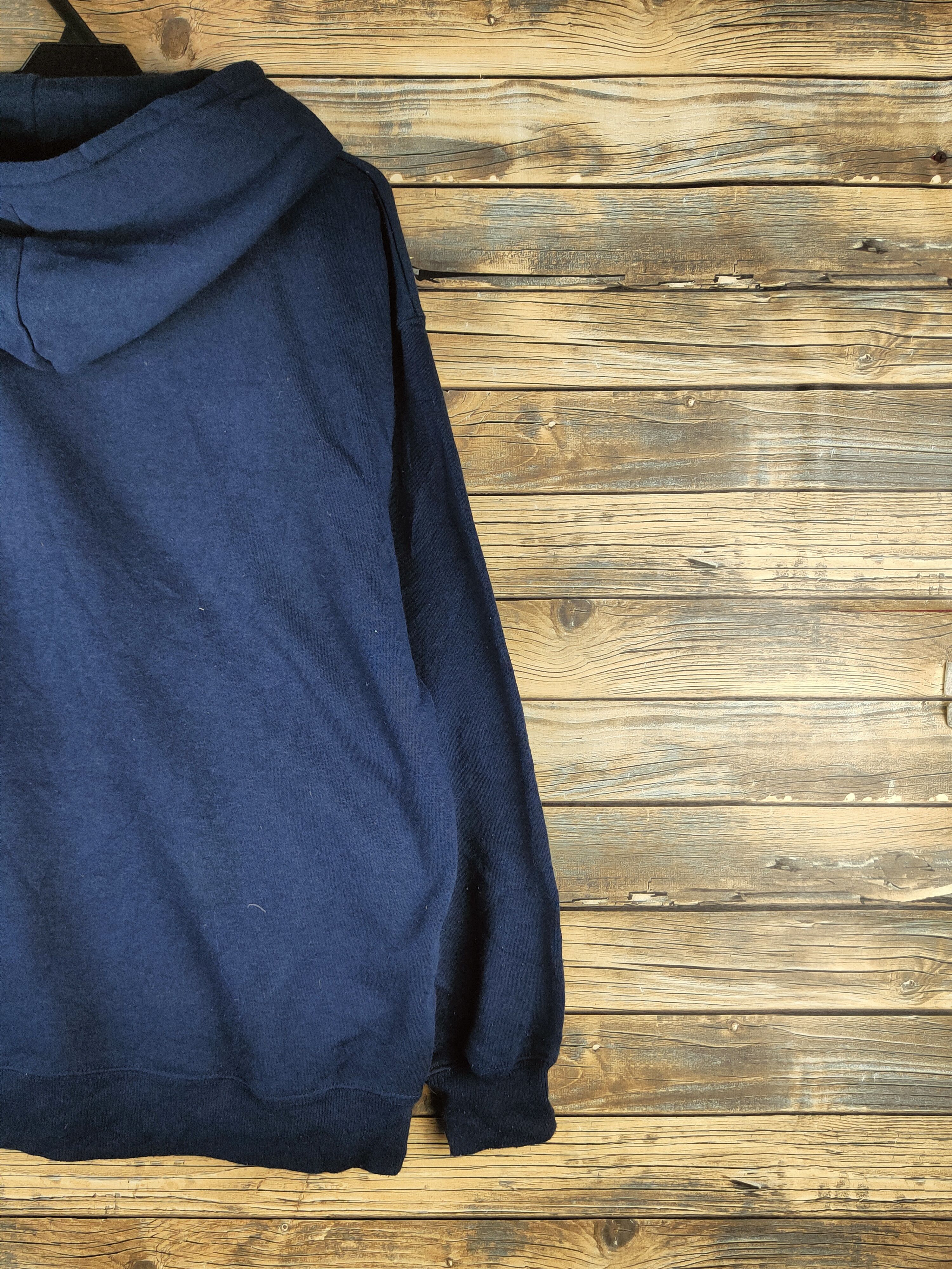 Japanese Brand Vintage Zip Five Navy Hoodie Sweatshirts Size US M / EU 48-50 / 2 - 9 Thumbnail