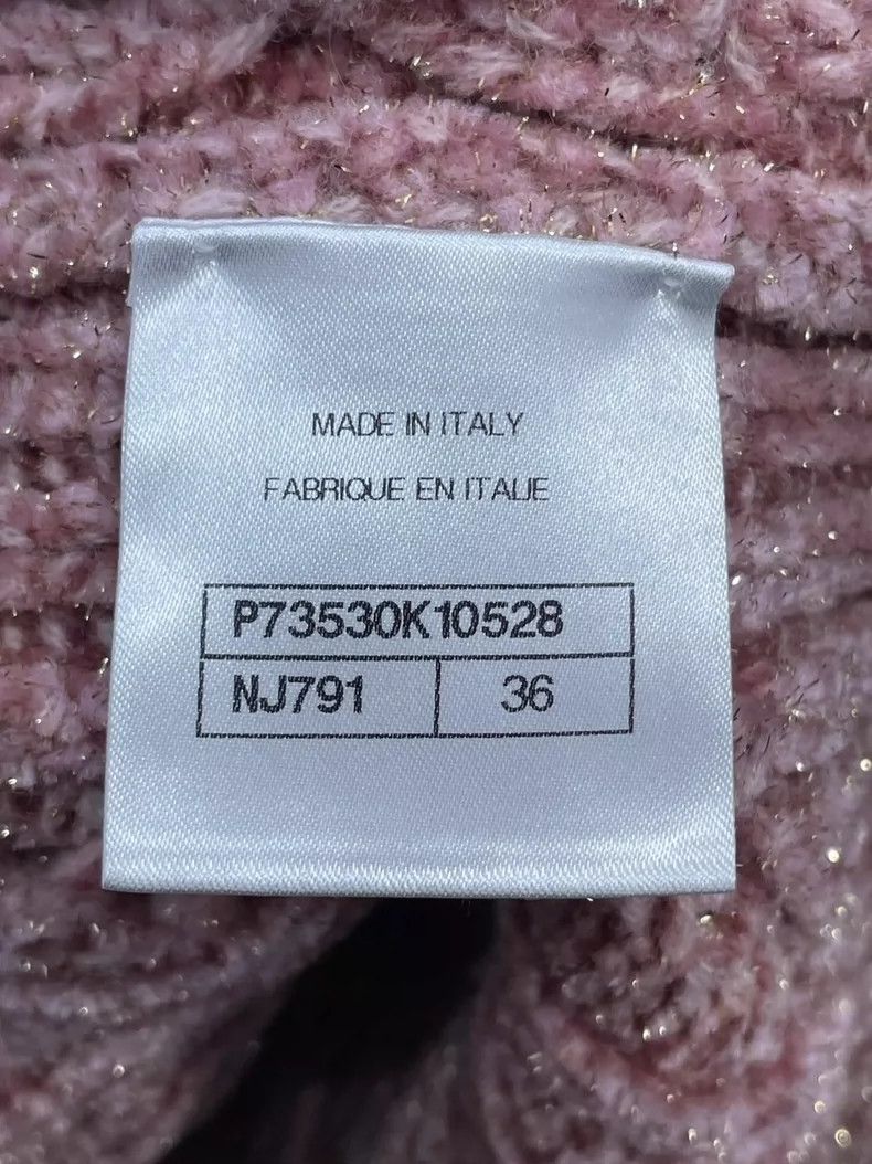 Chanel Chanel 22B Autumn and Winter Velvet No. 5 Sequin Knitted Ve Size XS / US 0-2 / IT 36-38 - 7 Thumbnail