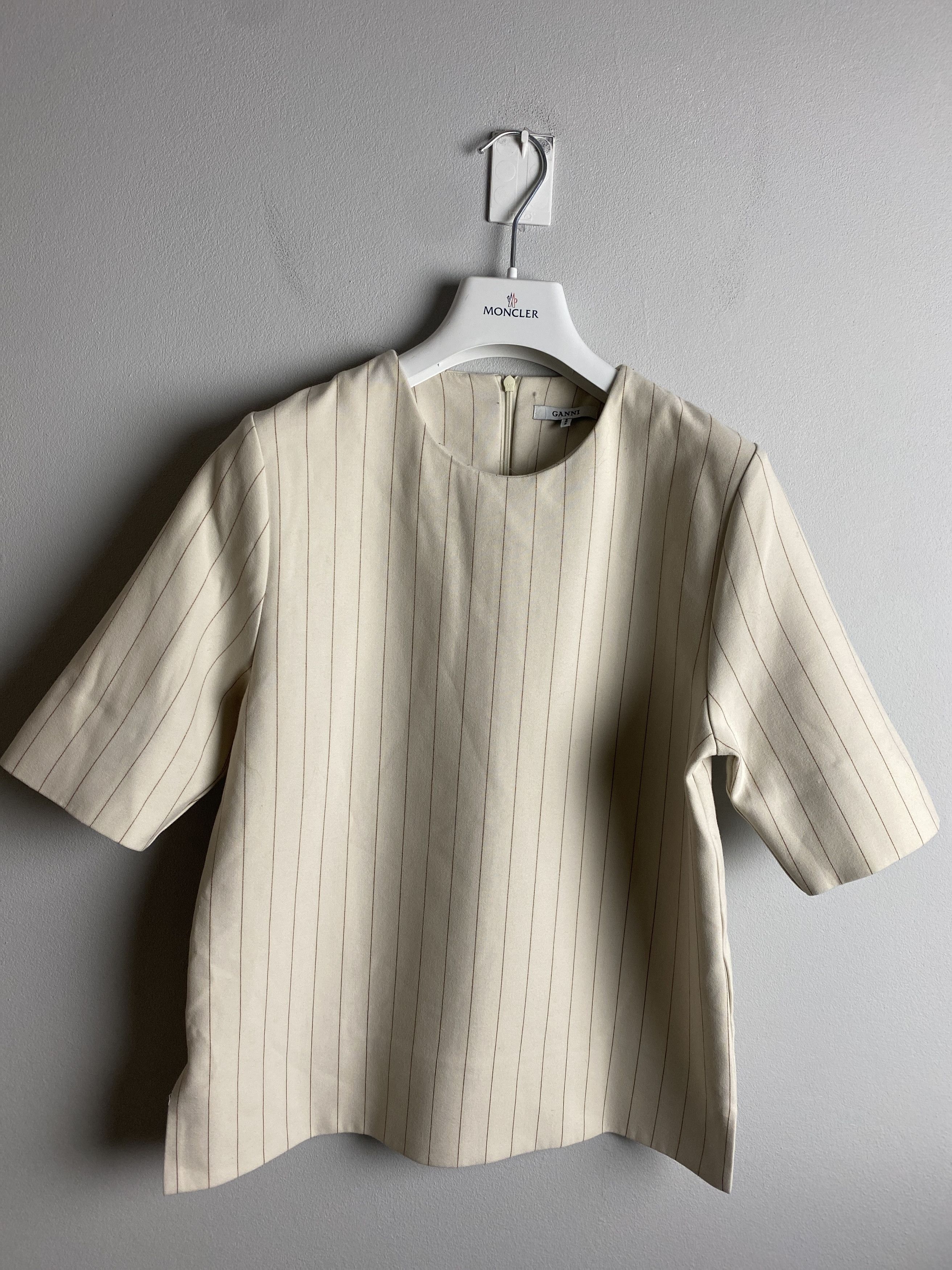 Ganni Ganni striped blouse t-shirt Size XS / US 0-2 / IT 36-38 - 1 Thumbnail