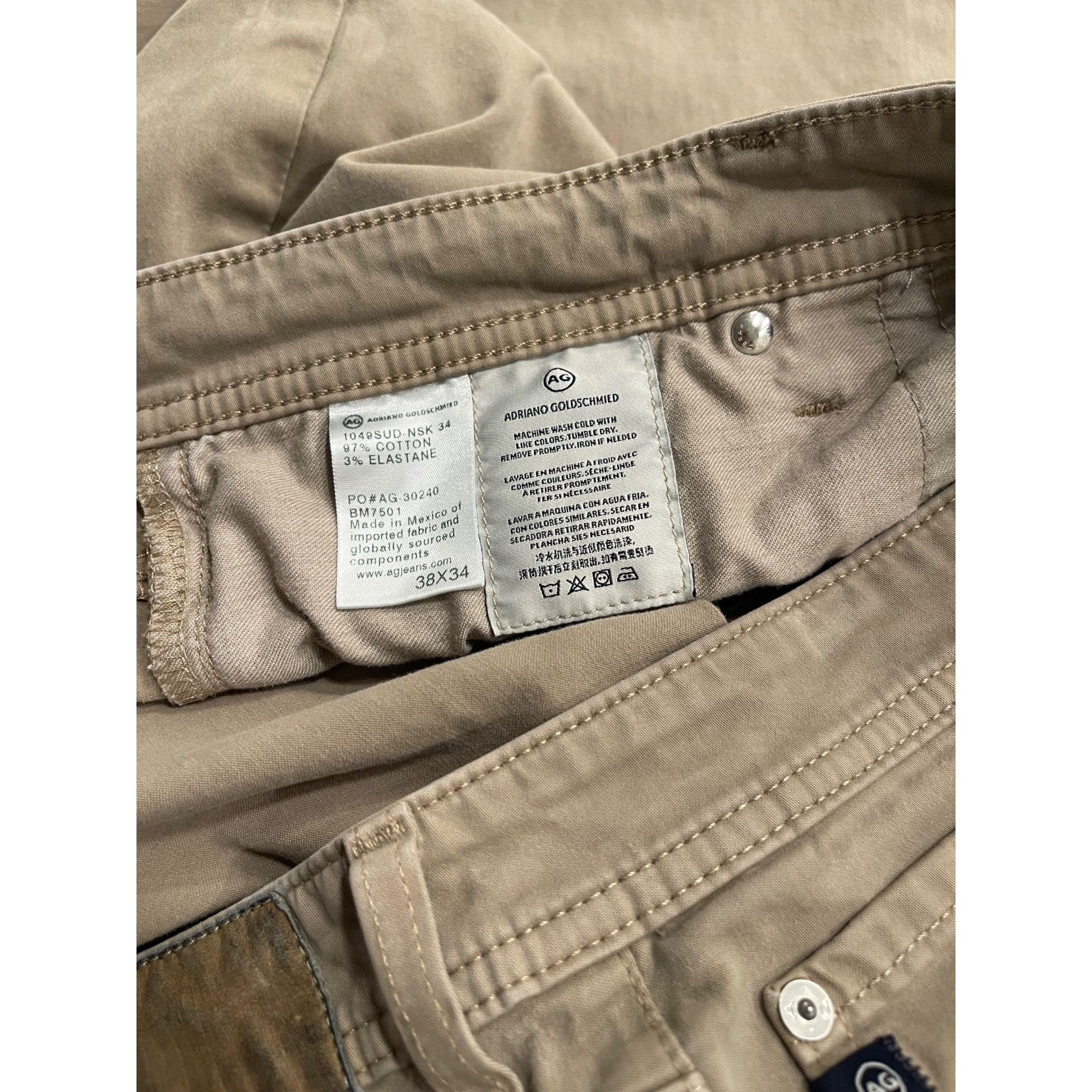 AG Adriano Goldschmied AG Protégé Straight Leg Jeans 38/34 Size US 38 / EU 54 - 5 Thumbnail