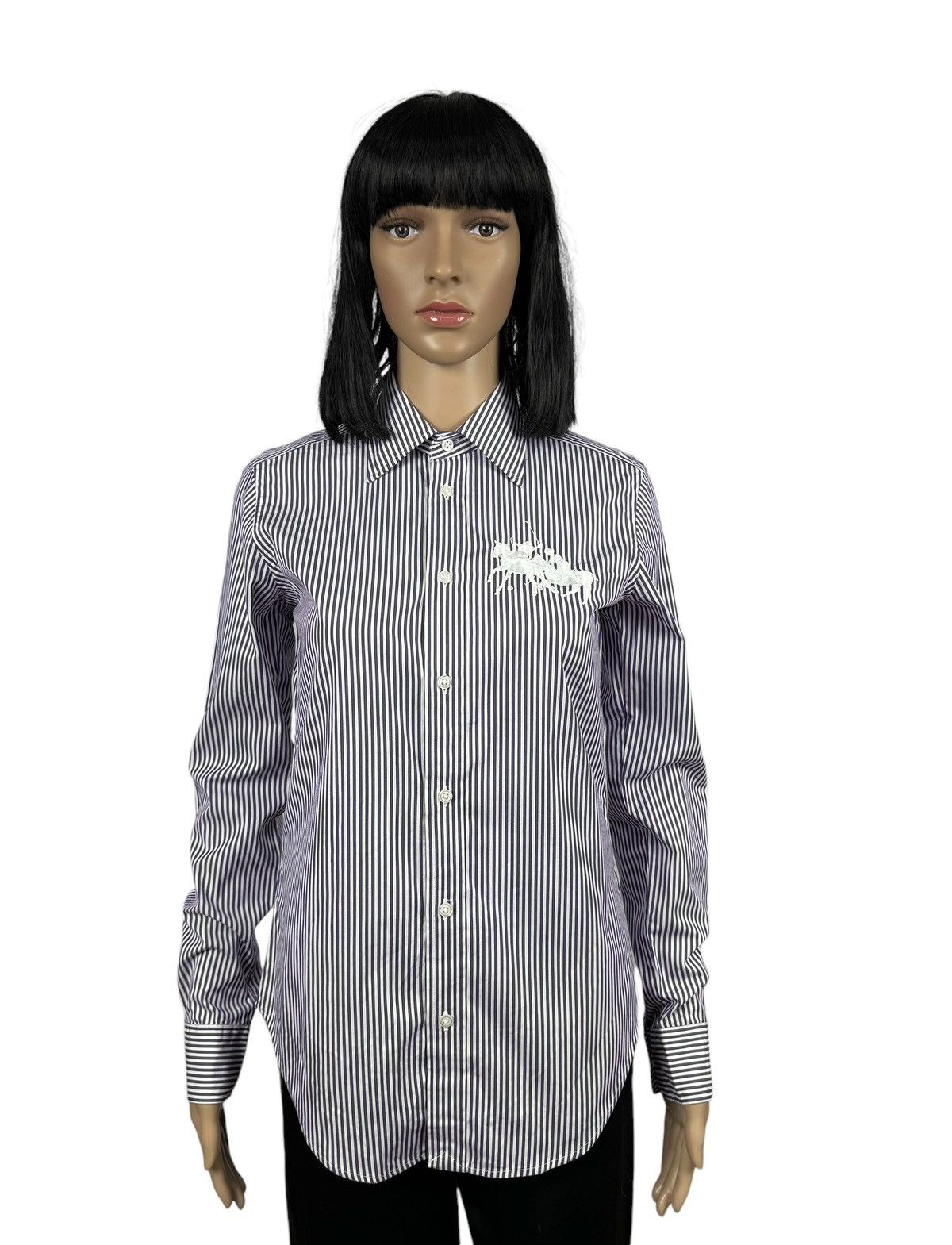 Ralph Lauren Sport Ralph Lauren Sport Cotton Shirt Button Up Logo Embroidered Size S / US 4 / IT 40 - 1 Thumbnail