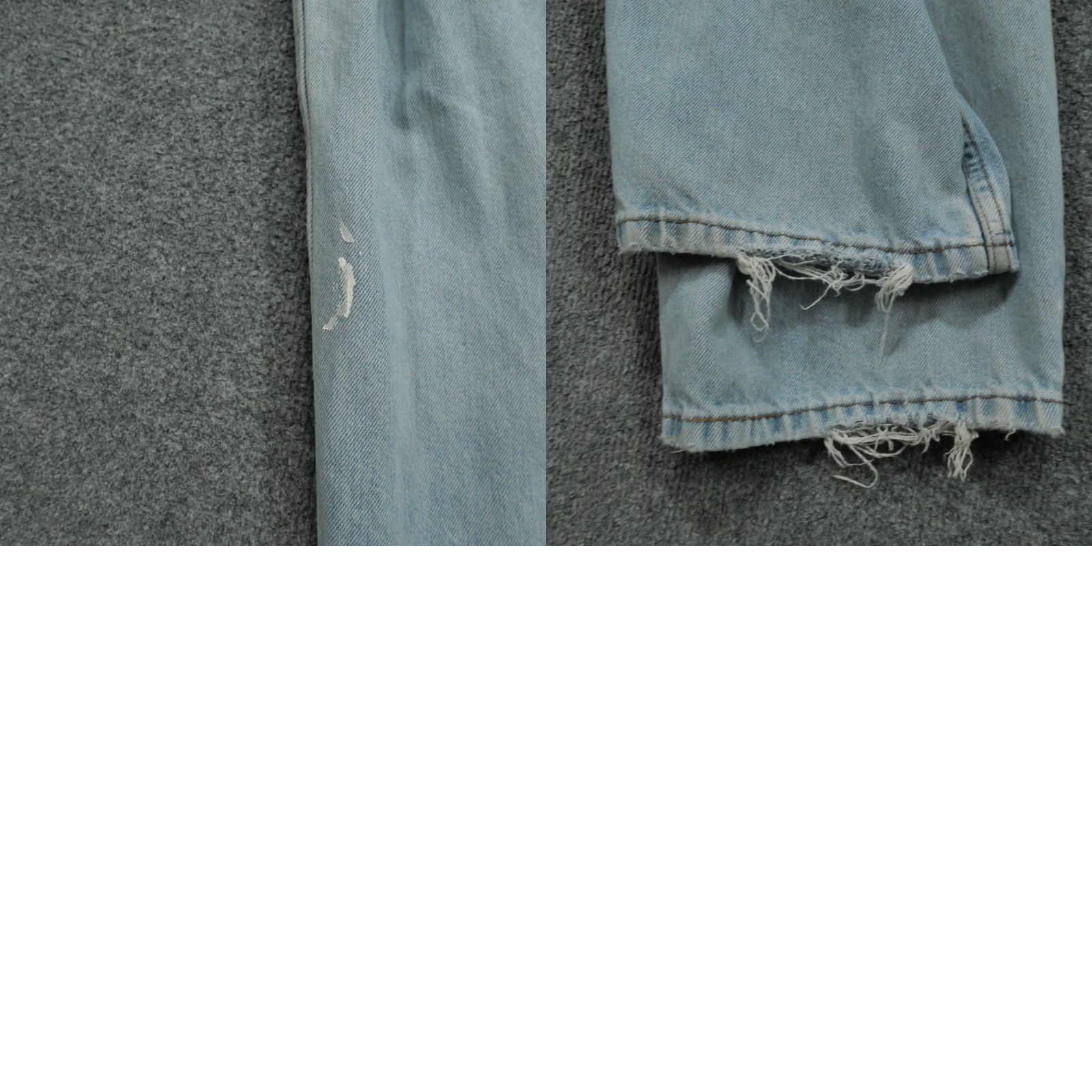Levi's VINTAGE Levi's 560 Jeans Mens 36x34 Blue Distressed Grunge Tapered Baggy 90s Men Jeans Size US 36 / EU 52 - 10 Thumbnail