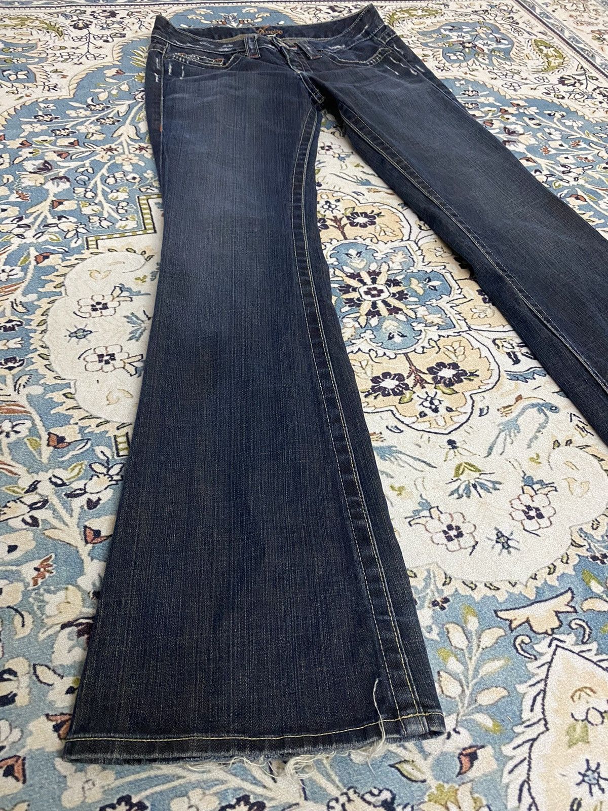 Tornado Mart 🔥 Flared jeans brand Bebe Size 29" - 3 Thumbnail