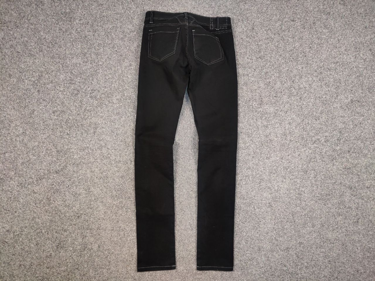 Marithe + Francois Girbaud Marithe Francois Girbaud Design Black Denim Slim Jeans Size US 28 / EU 44 - 6 Thumbnail