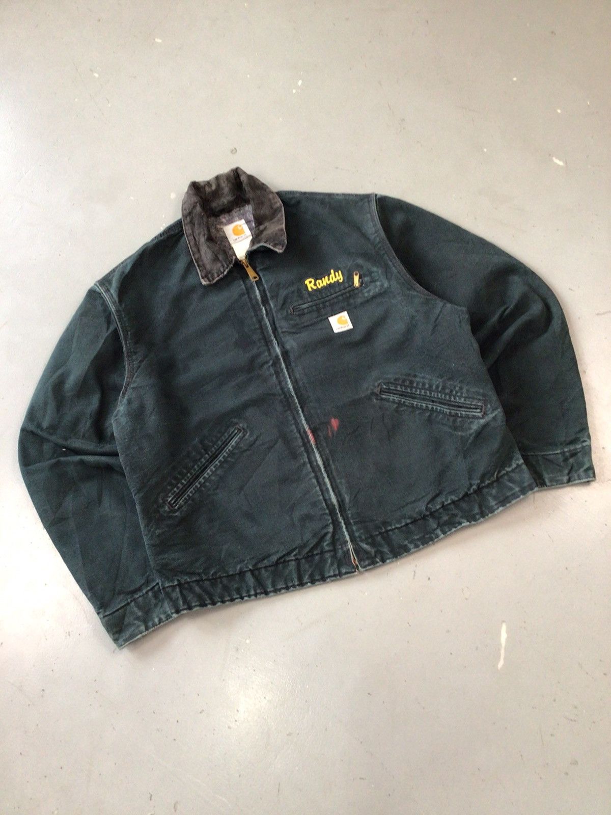 Carhartt × Vintage Vintage Carhartt j01blk Detroit blanket line jacket Size US M / EU 48-50 / 2 - 4 Thumbnail