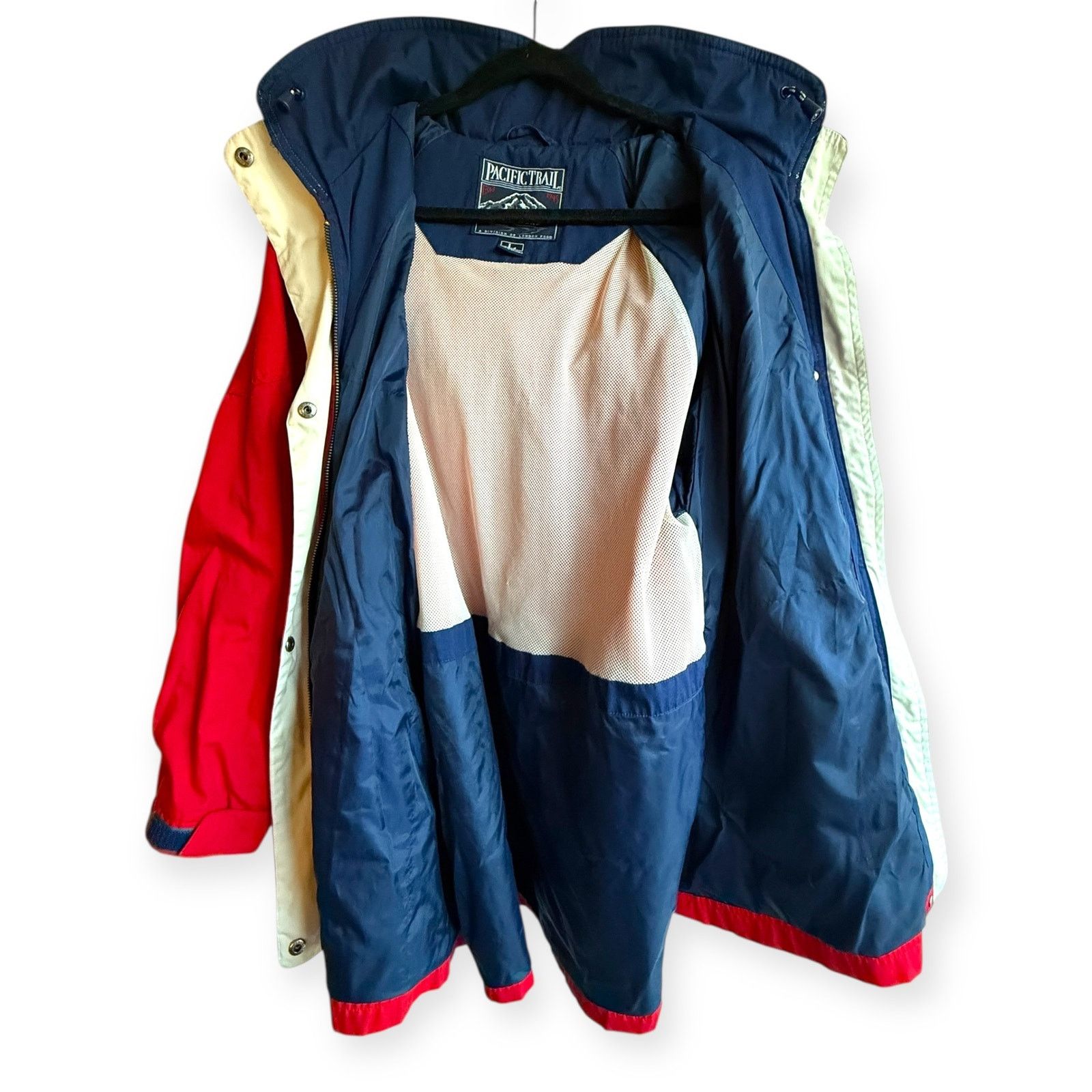 Pacific Trail Vintage Pacific Trail Nautical Barn Coat Jacket Hooded L Size L / US 10 / IT 46 - 4 Thumbnail