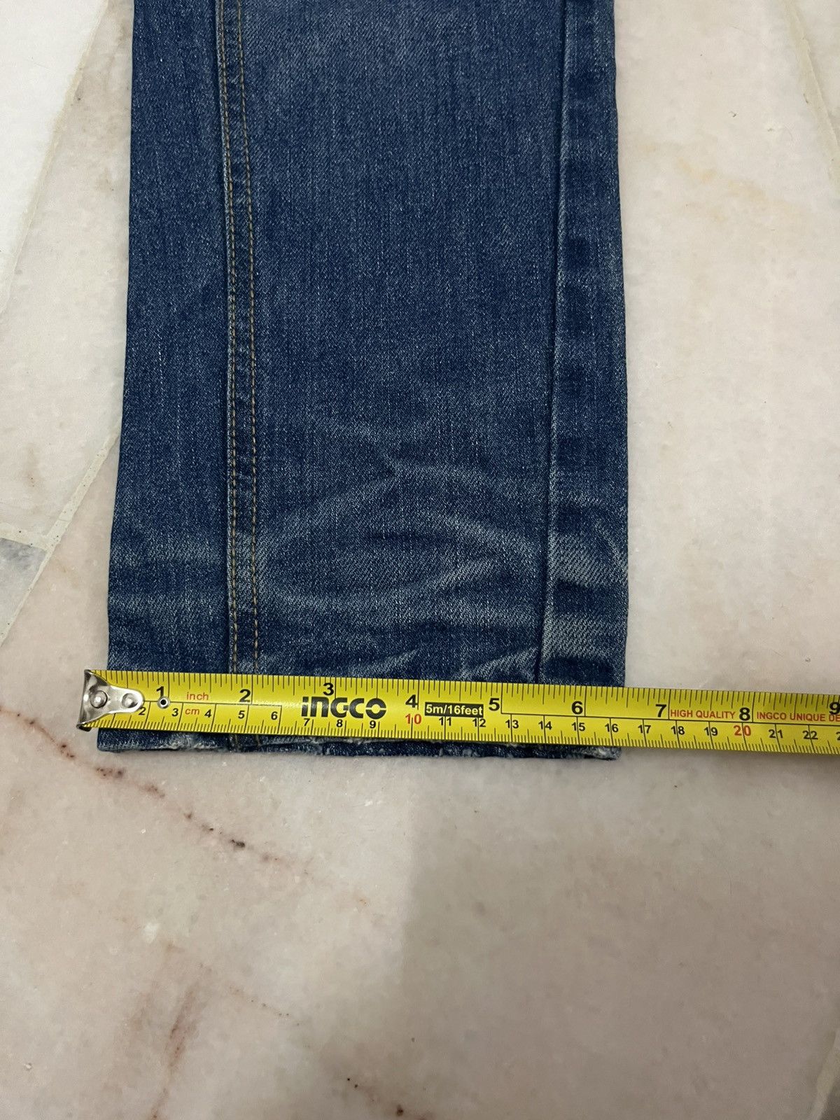 Japanese Brand Yoshitomo Nara Lolita Distressed denim jeans Size US 30 / EU 46 - 21 Thumbnail