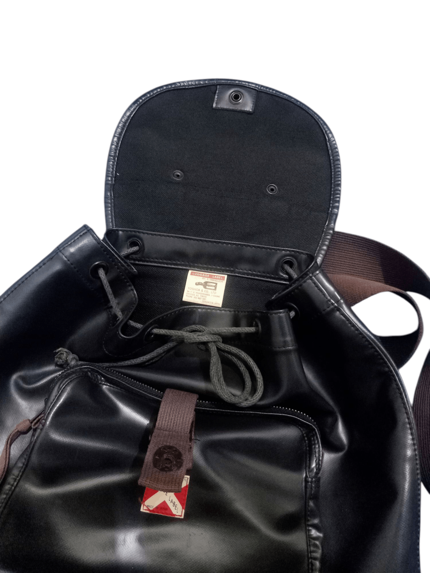 Japanese Brand × Porter Porter Luggage Label Rucksack Backpack Size ONE SIZE - 6 Thumbnail