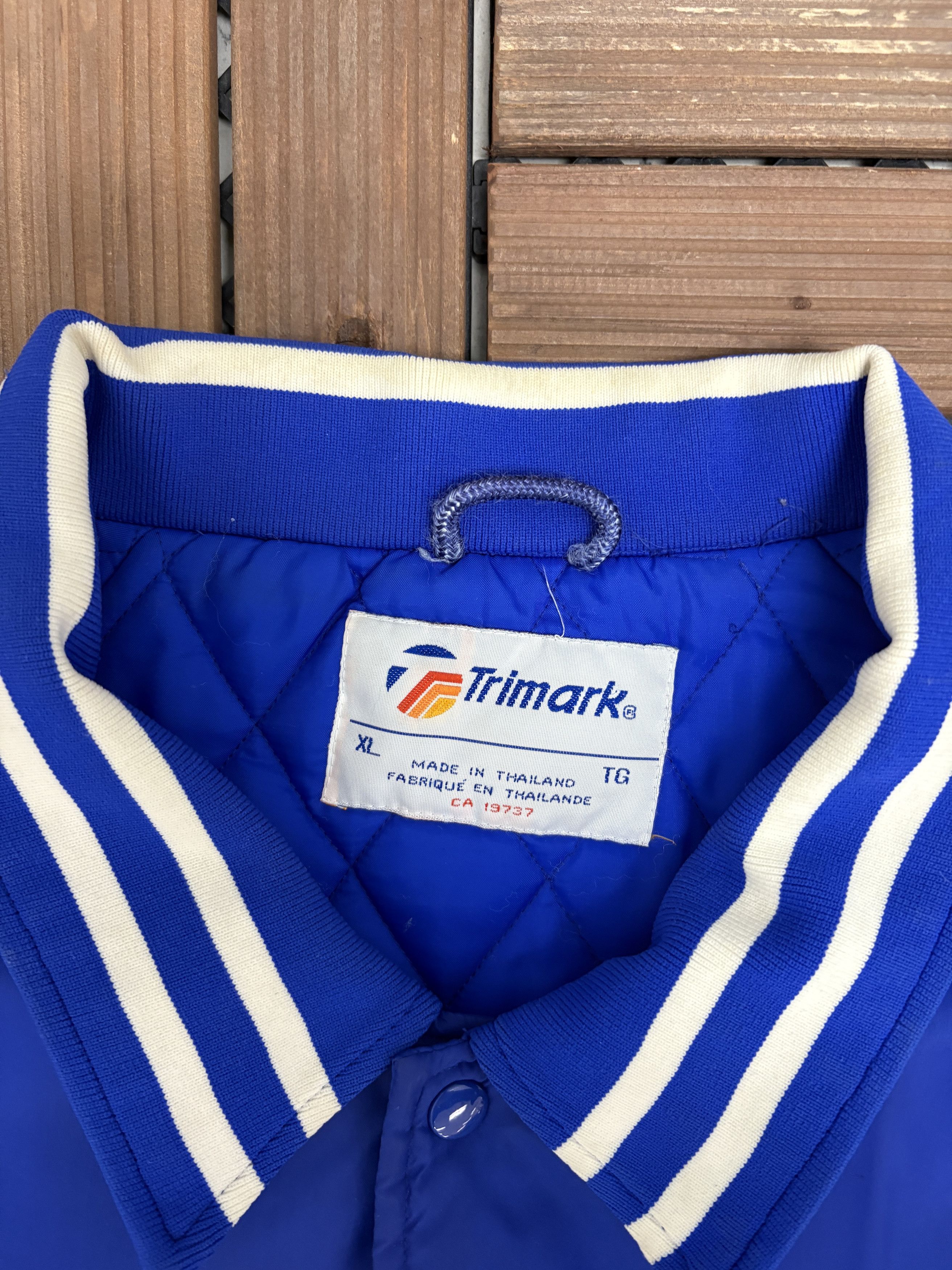 Vintage Discount Ducks Hockey Vintage Blue Varsity Jacket Size US XL / EU 56 / 4 - 6 Thumbnail