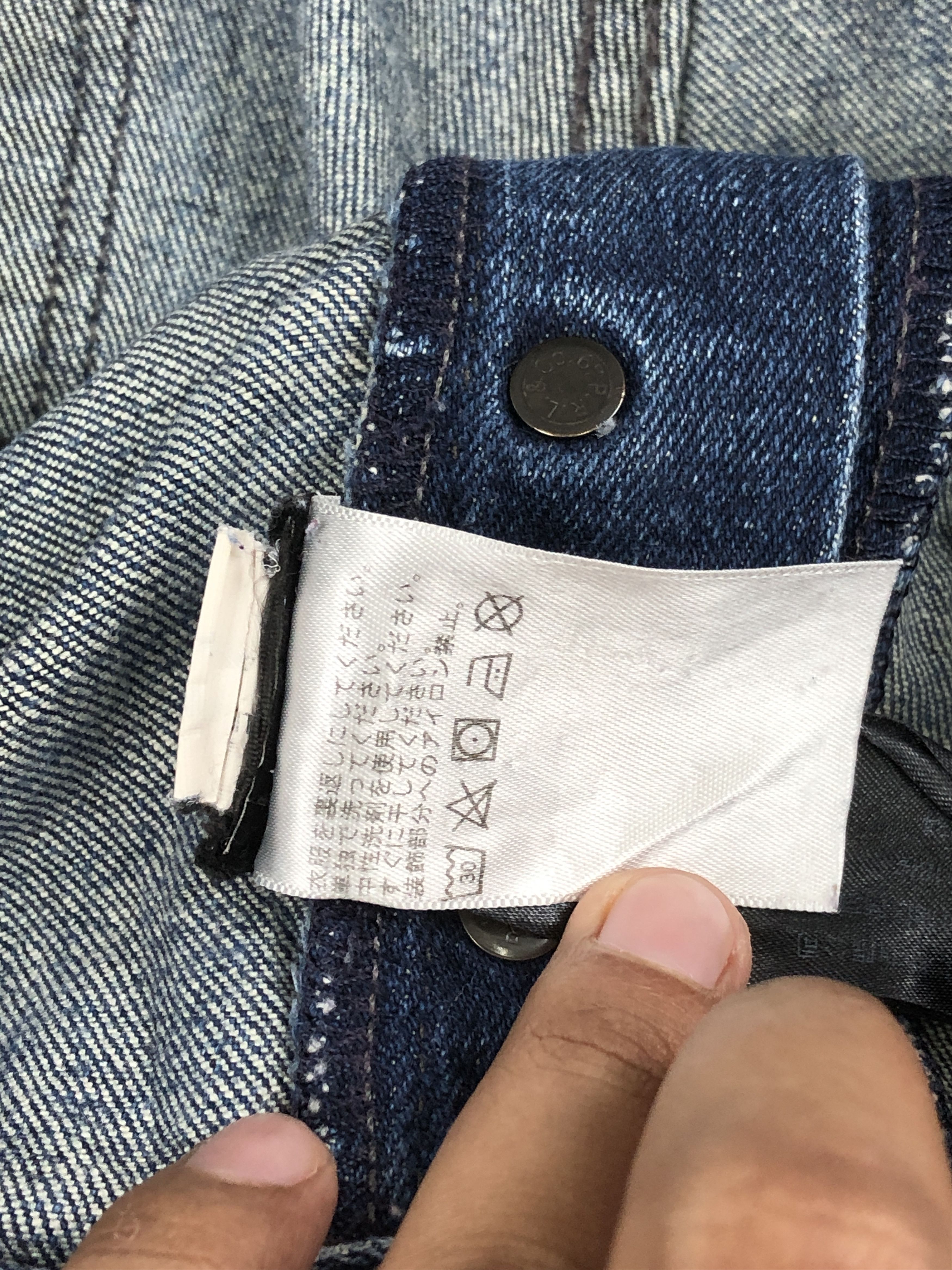 Polo Ralph Lauren × Vintage Vintage Polo Ralph Lauren Distressed Jeans DP2481 Size US 34 / EU 50 - 9 Thumbnail