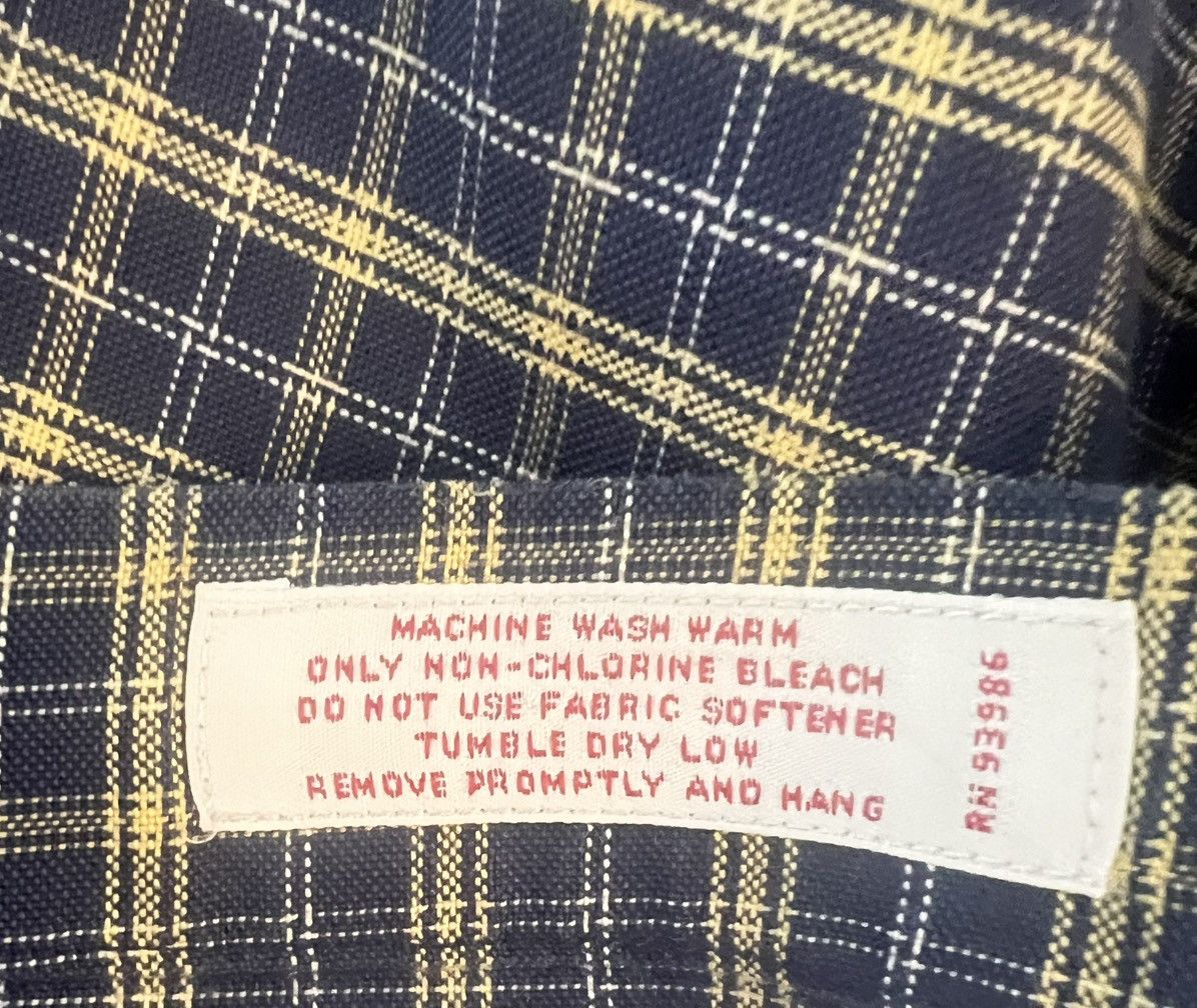 Brooks Brothers Brooks Brothers Shirt Large Blue Plaid Button Down Size US L / EU 52-54 / 3 - 8 Thumbnail