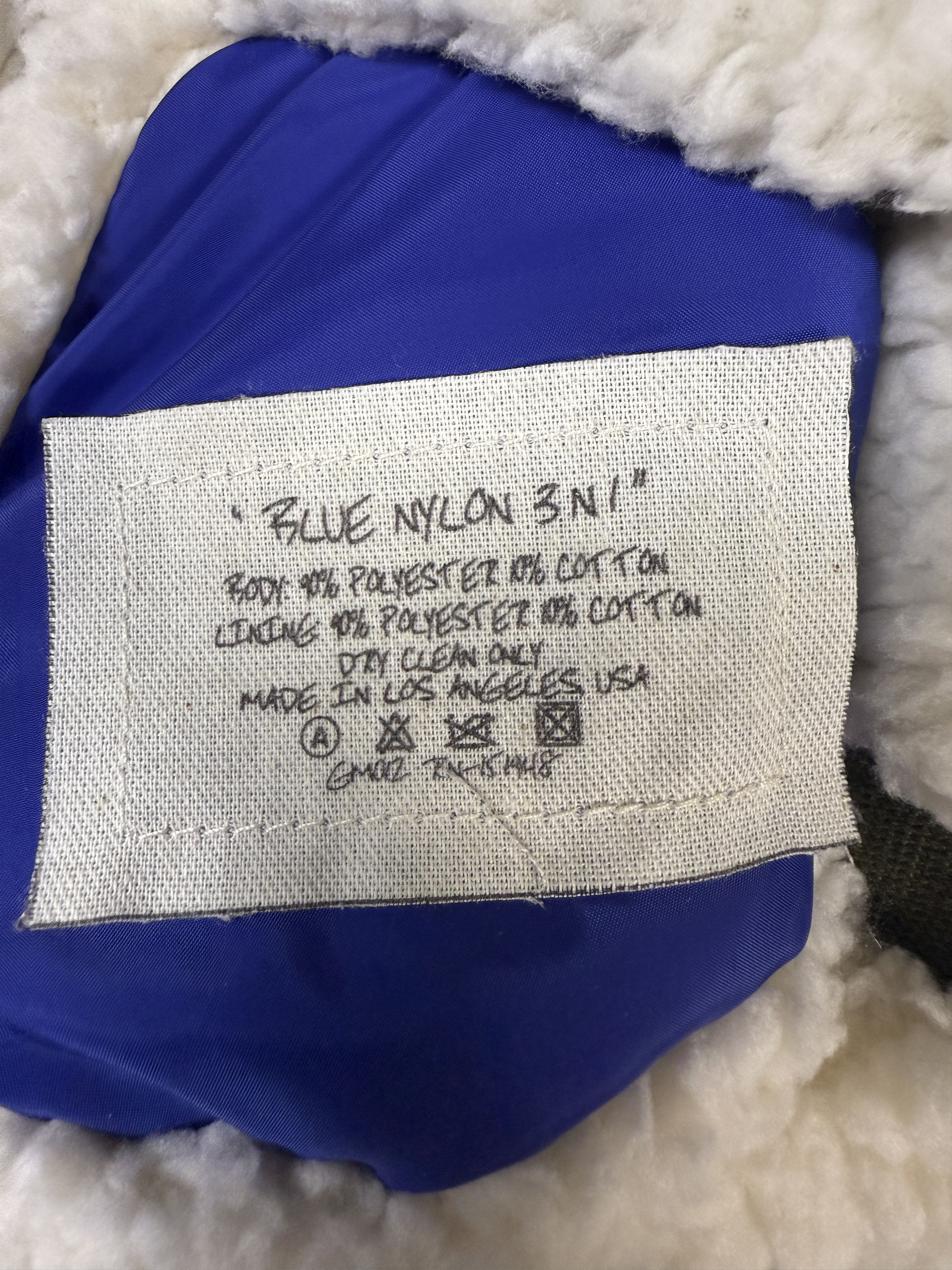 Greg Lauren $1250 Greg Lauren Nylon/Fleece 3n1 Reversible Jacket Size US S / EU 44-46 / 1 - 13 Thumbnail