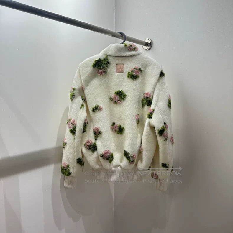 Loewe Loewe 25 Early Spring Floral Fleece Jacket Size XXS / US 00 / IT 34 - 2 Thumbnail