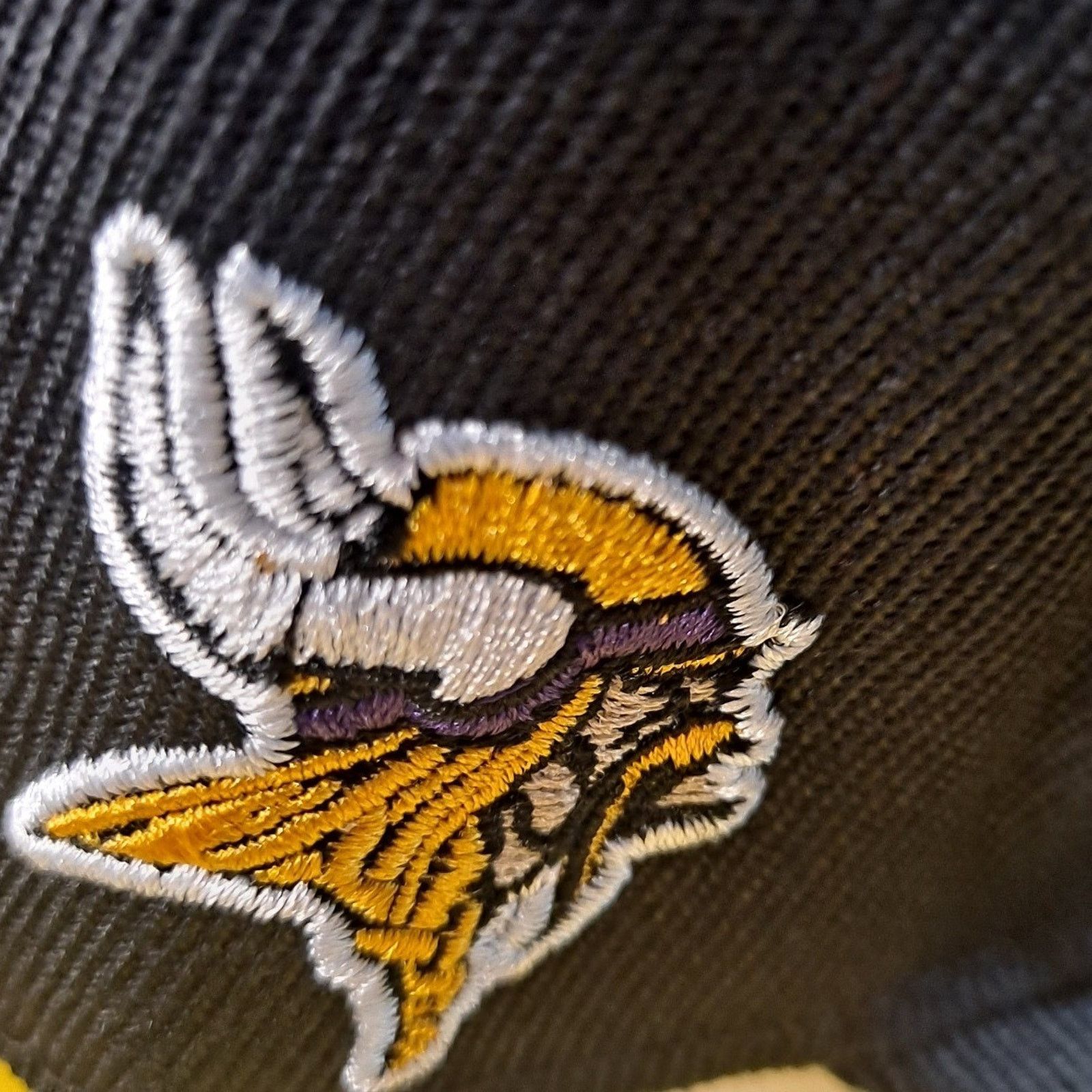 New Era Minnesota Vikings NFL New Era Snapback Hat Purple Gold Black Size ONE SIZE - 6 Thumbnail