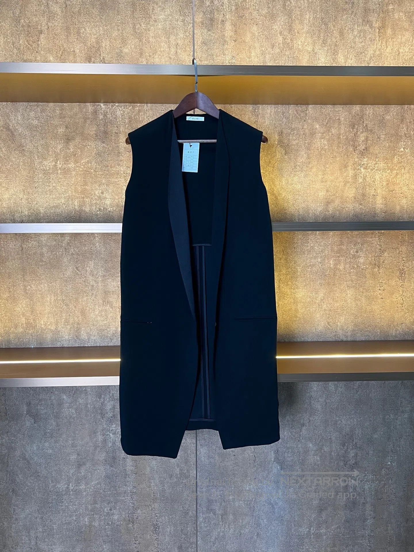 Celine CELINE Long Vest Dress| Size XS / US 0-2 / IT 36-38 - 1 Thumbnail