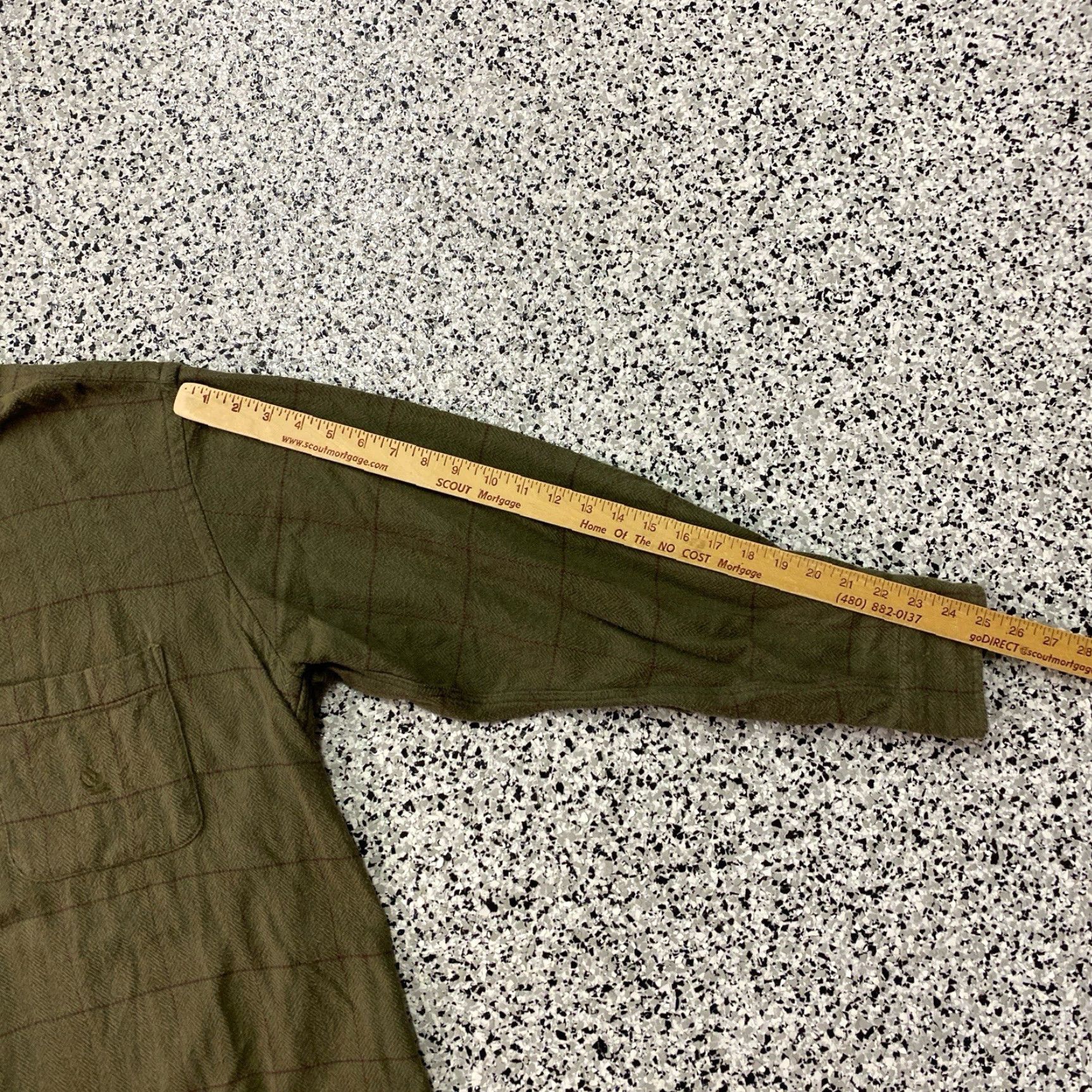 Nautica VINTAGE Nautica Chamois Shirt Men XL Green 90s Button-Up Long Sleeve Casual Cotton Pocket Regular Size US XL / EU 56 / 4 - 4 Thumbnail