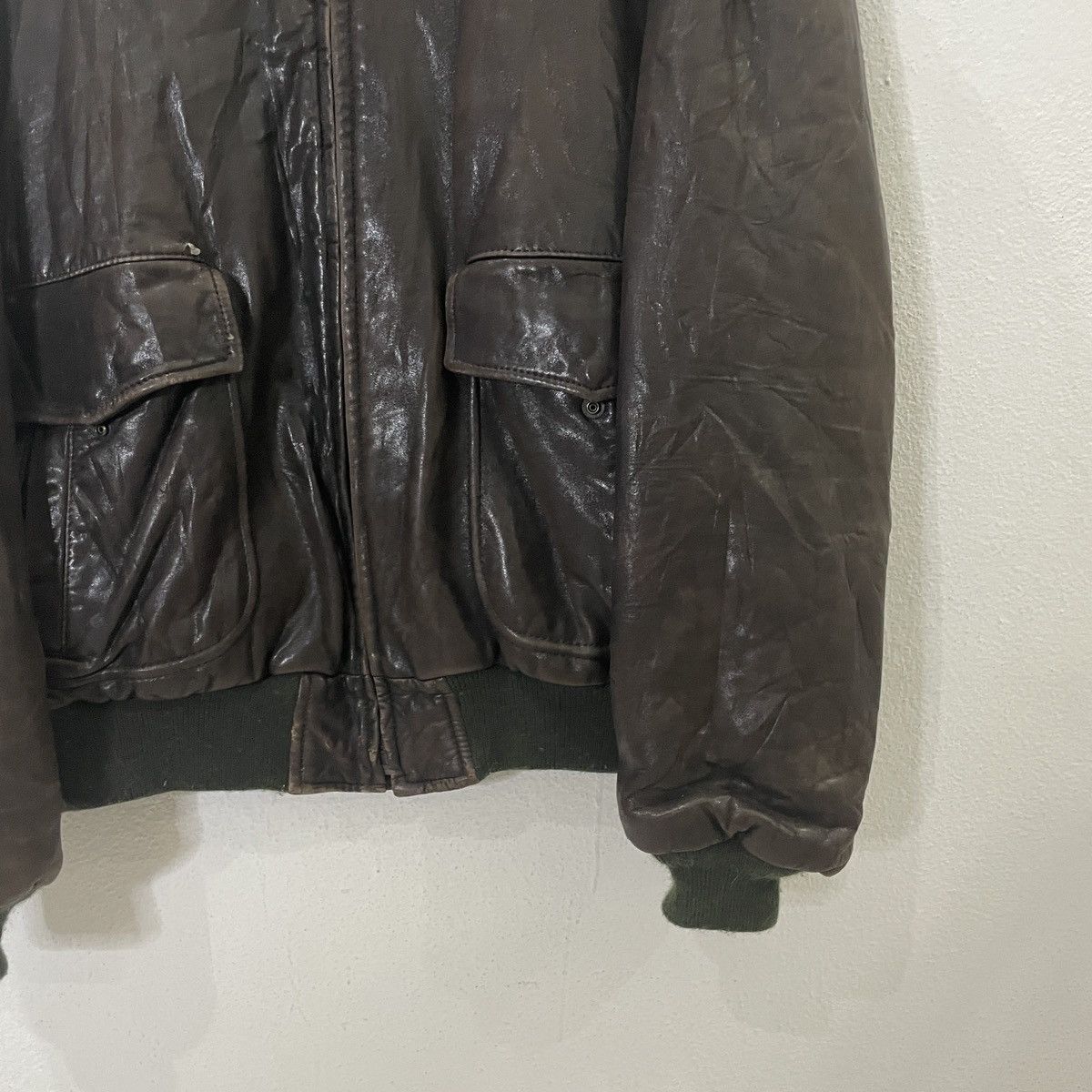 Remy Vintage 90s Remy Leather Jacket Size US L / EU 52-54 / 3 - 2 Thumbnail