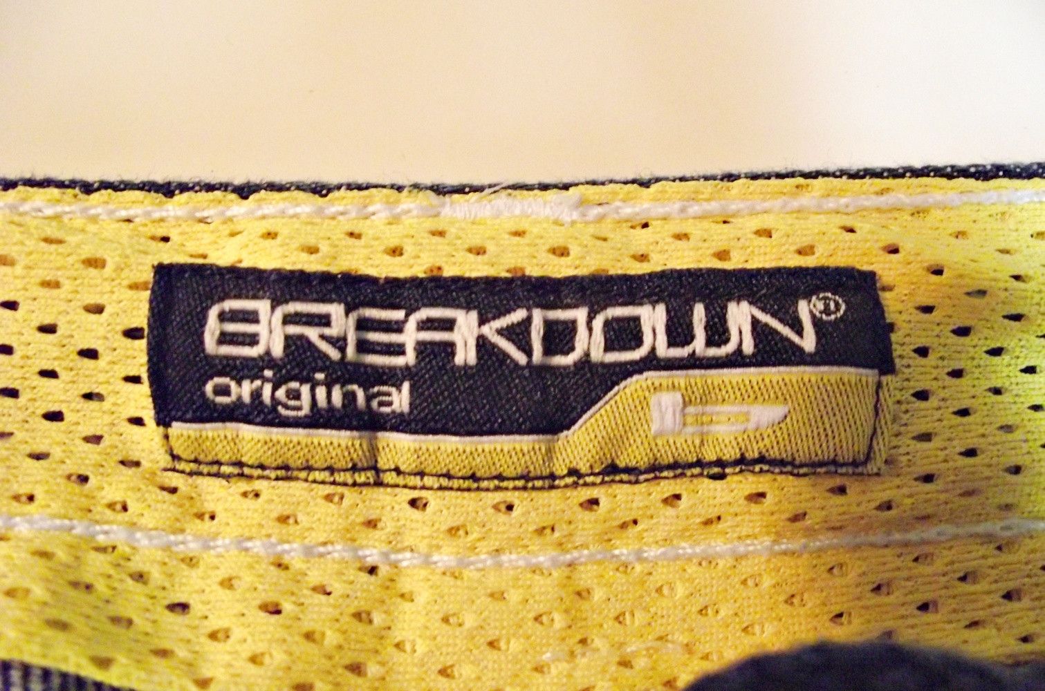 Vintage BREAKDOWN ORIGINAL Jeans Wide Baggy Leg Cargo Skater Size 30" / US 8 / IT 44 - 9 Thumbnail