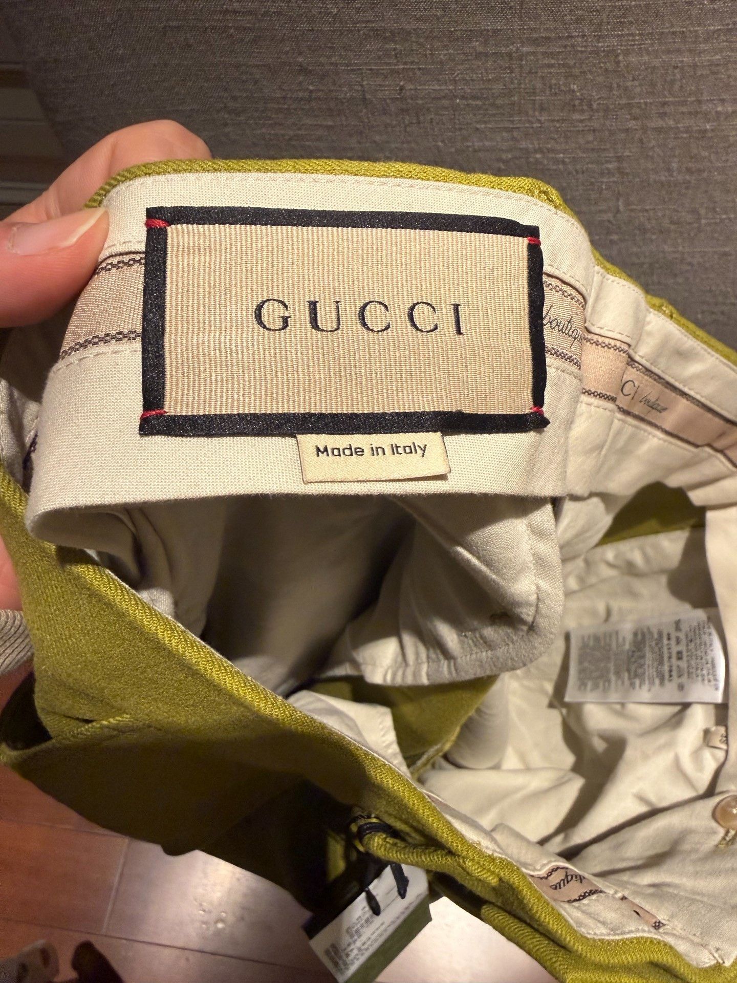 Gucci Gucci Mustard Wool Trousers Size 48 Size US 32 / EU 48 - 4 Thumbnail