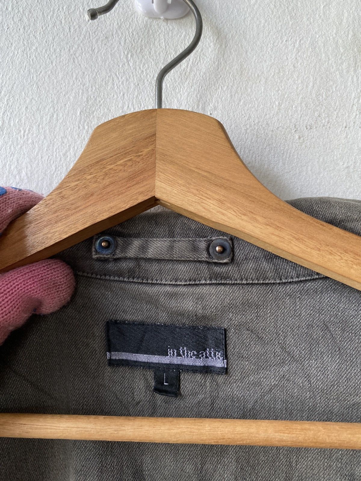 In The Attic × Japanese Brand Vintage 90s In The Attic Long Jacket Size US L / EU 52-54 / 3 - 11 Thumbnail