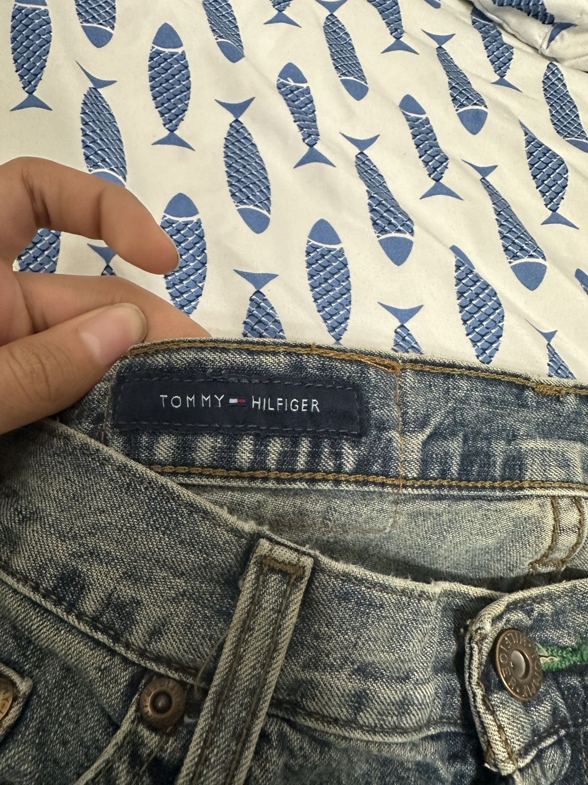 Tommy Hilfiger Tommy Hilfiger Baggy Jeans Size US 34 / EU 50 - 4 Thumbnail