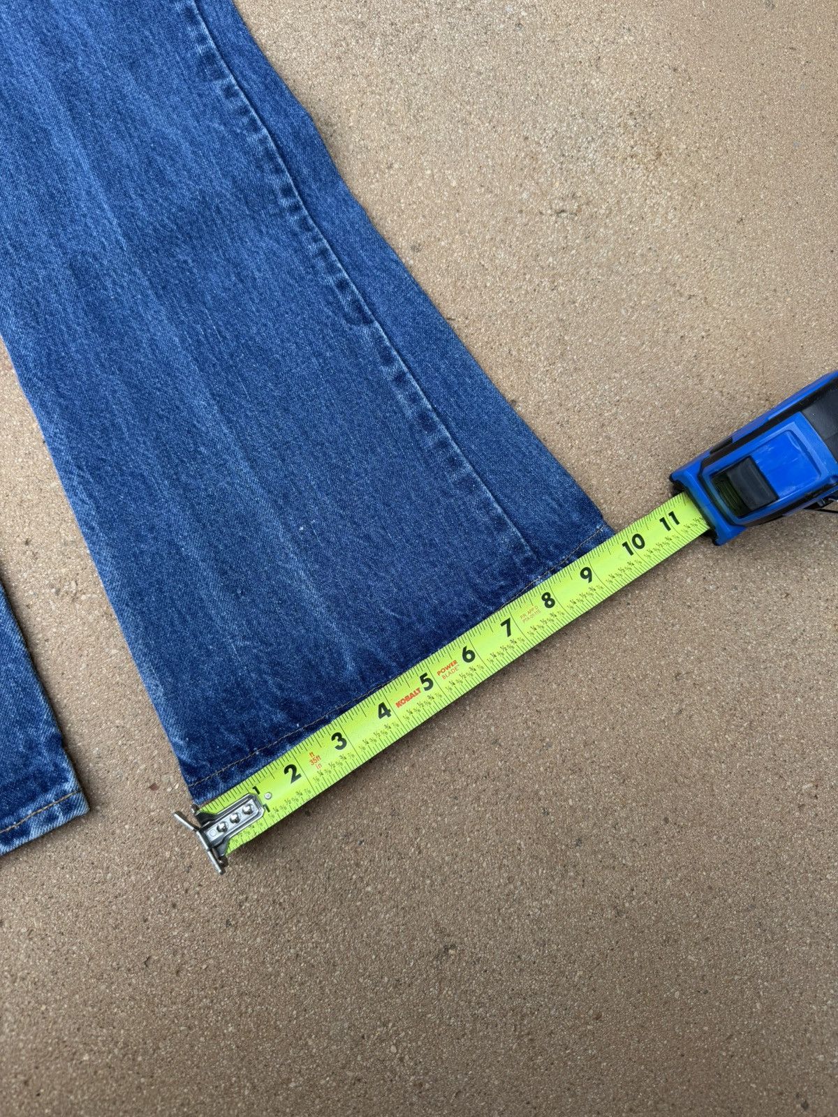 Levi's Vtg 70’s Levi’s 646 Orange Tab Bellbottom Flare Jeans 30x31 Size US 30 / EU 46 - 11 Thumbnail