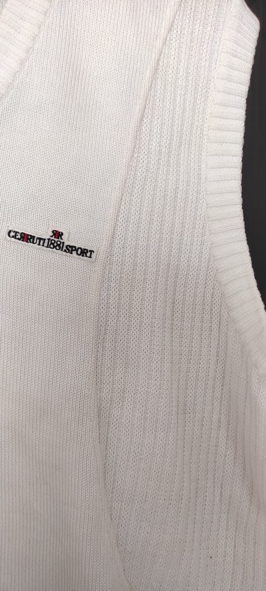 Cerruti 1881 CERRUTI 1881 80'S JIMMY CONNORS TENNIS WOOL TANK TOP Size US M / EU 48-50 / 2 - 8 Thumbnail