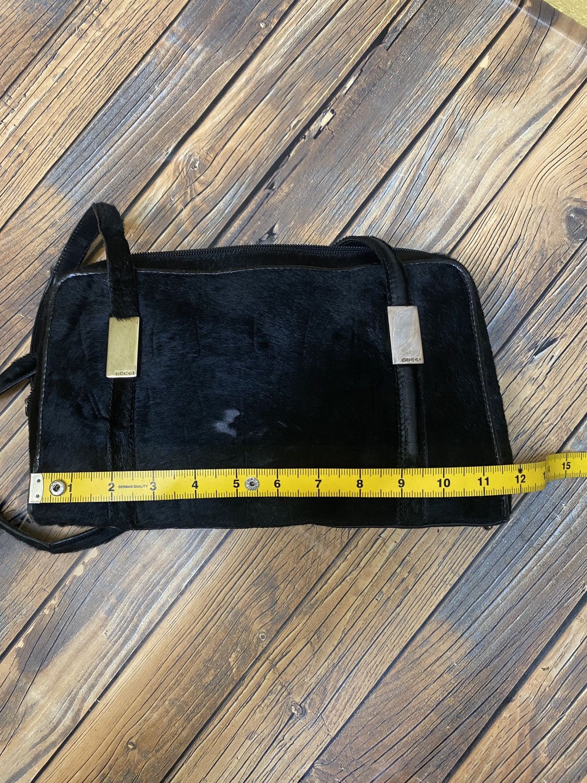 Gucci Gucci black fur shoulder bag Size ONE SIZE - 13 Thumbnail