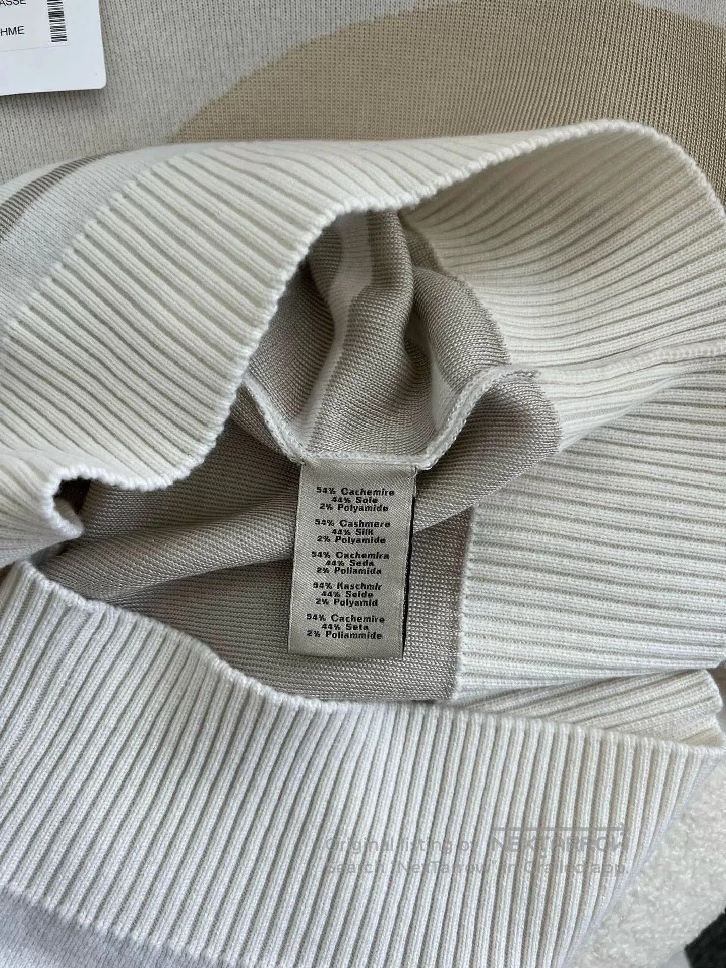 Hermes Hermes Men's Cashmere Sweater. Size US M / EU 48-50 / 2 - 9 Thumbnail