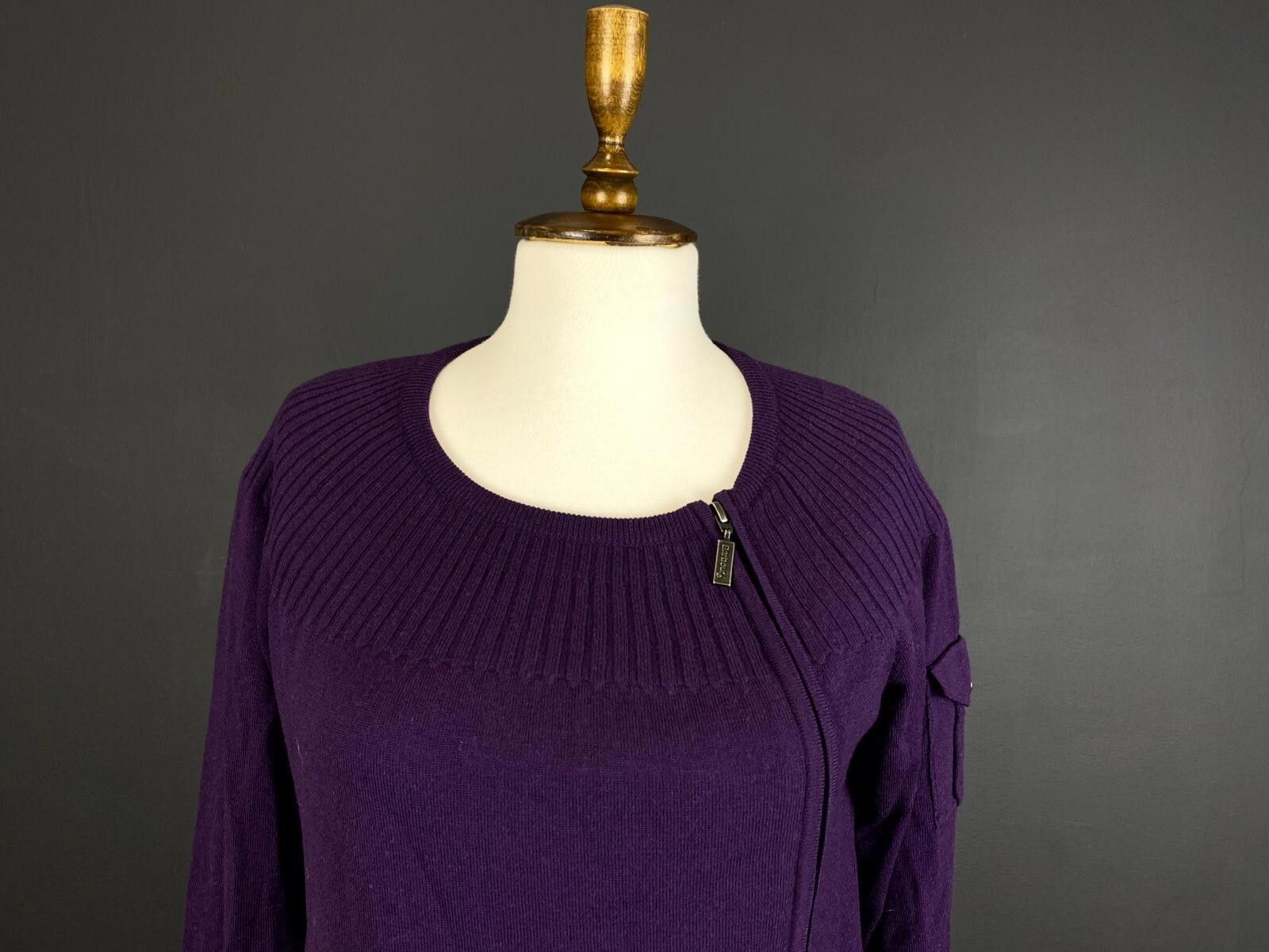 Barbour Barbour International Eris Purple Sweater Size M UK12 US8 Size XL / US 12-14 / IT 48-50 - 2 Thumbnail