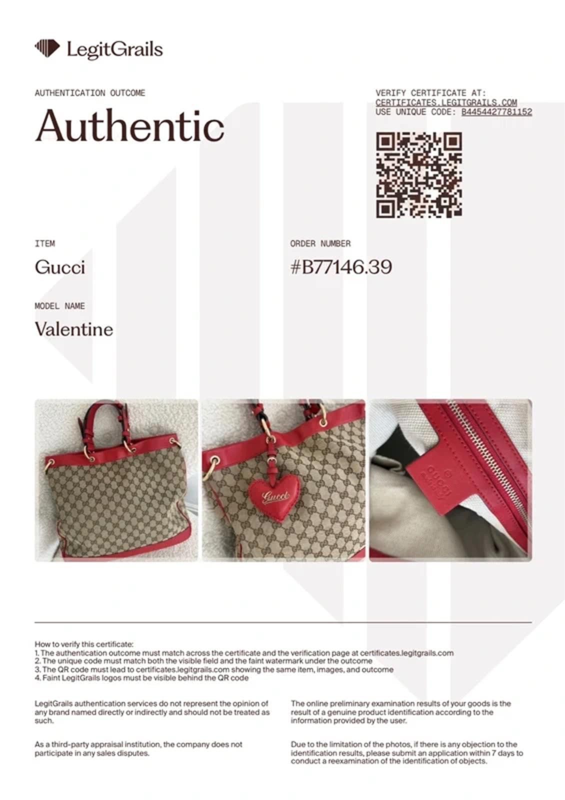 Gucci Gucci GG canvas Valentine top handle bag Size ONE SIZE - 5 Thumbnail