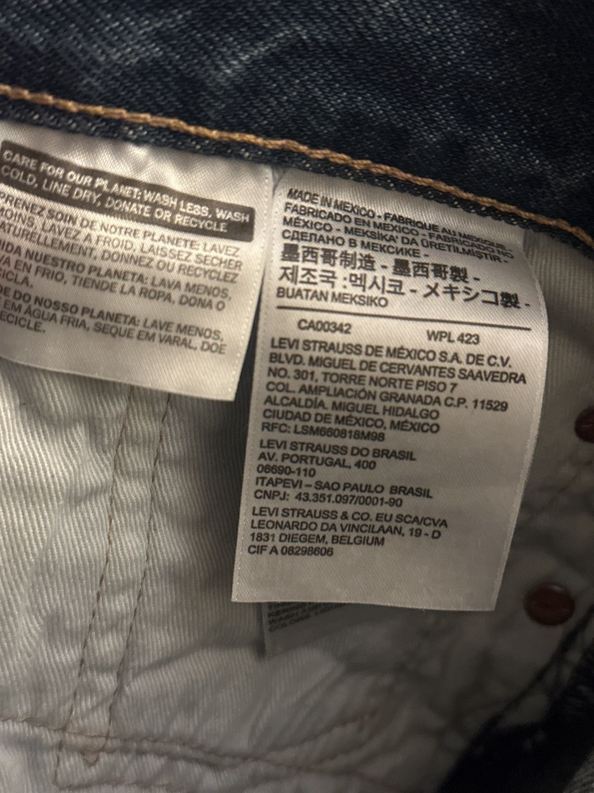DENIM TEARS Denim Tears Levi’s Cotton Wraith Denim Size US 32 / EU 48 - 6 Thumbnail