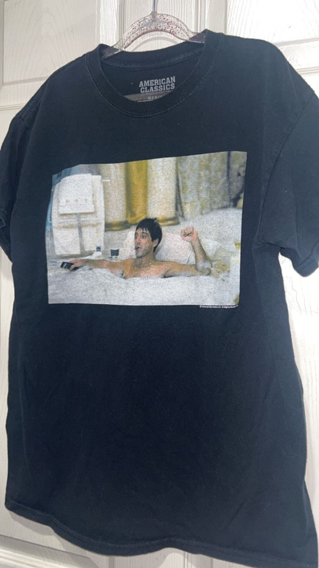 Other Men's American Classics Scarface Black Graphic Tee M Size US M / EU 48-50 / 2 - 2 Thumbnail