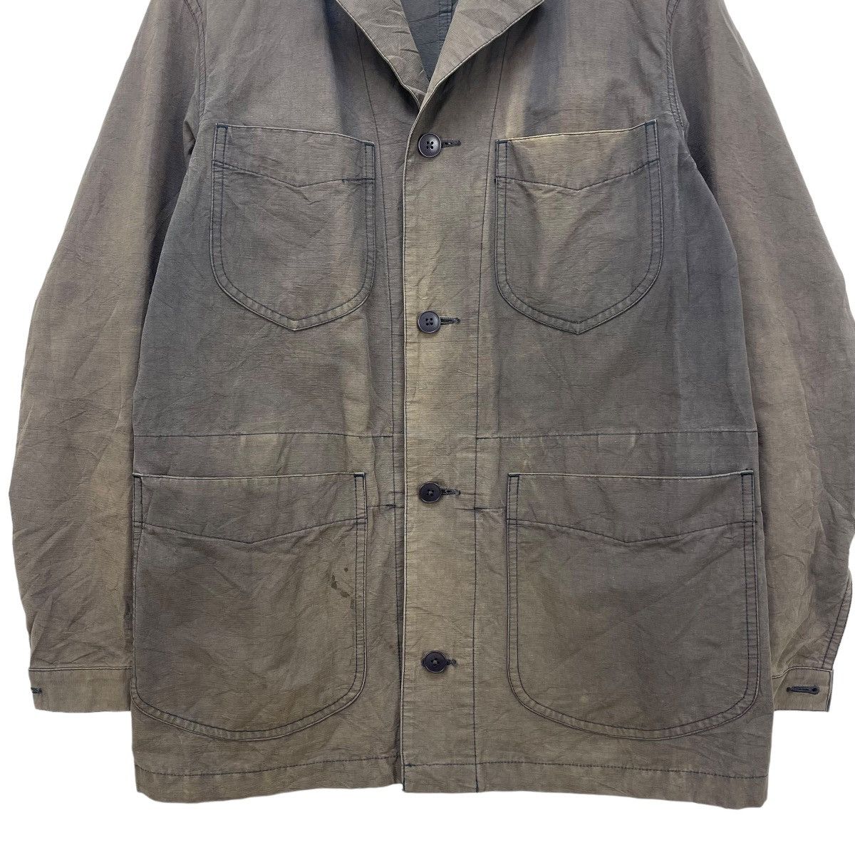 Japanese Brand × Takeo Kikuchi Japanese Brand Faded Takeo Kikuchi Utility Jacket Size US M / EU 48-50 / 2 - 3 Thumbnail
