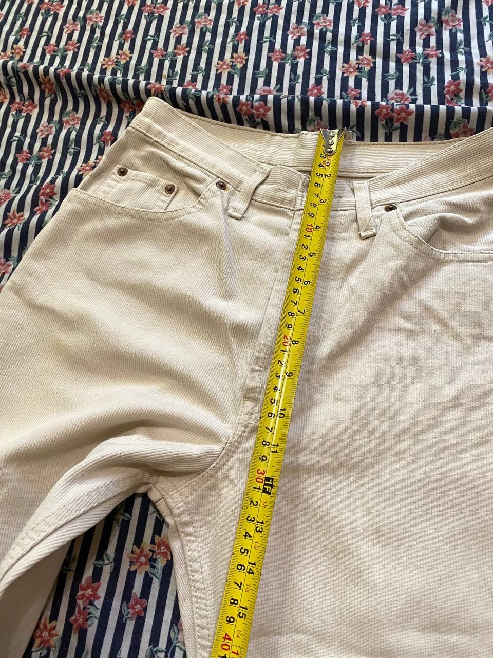 Levi's white vintage Levi's 501 jeans streetwear Y2K Size US 32 / EU 48 - 16 Thumbnail