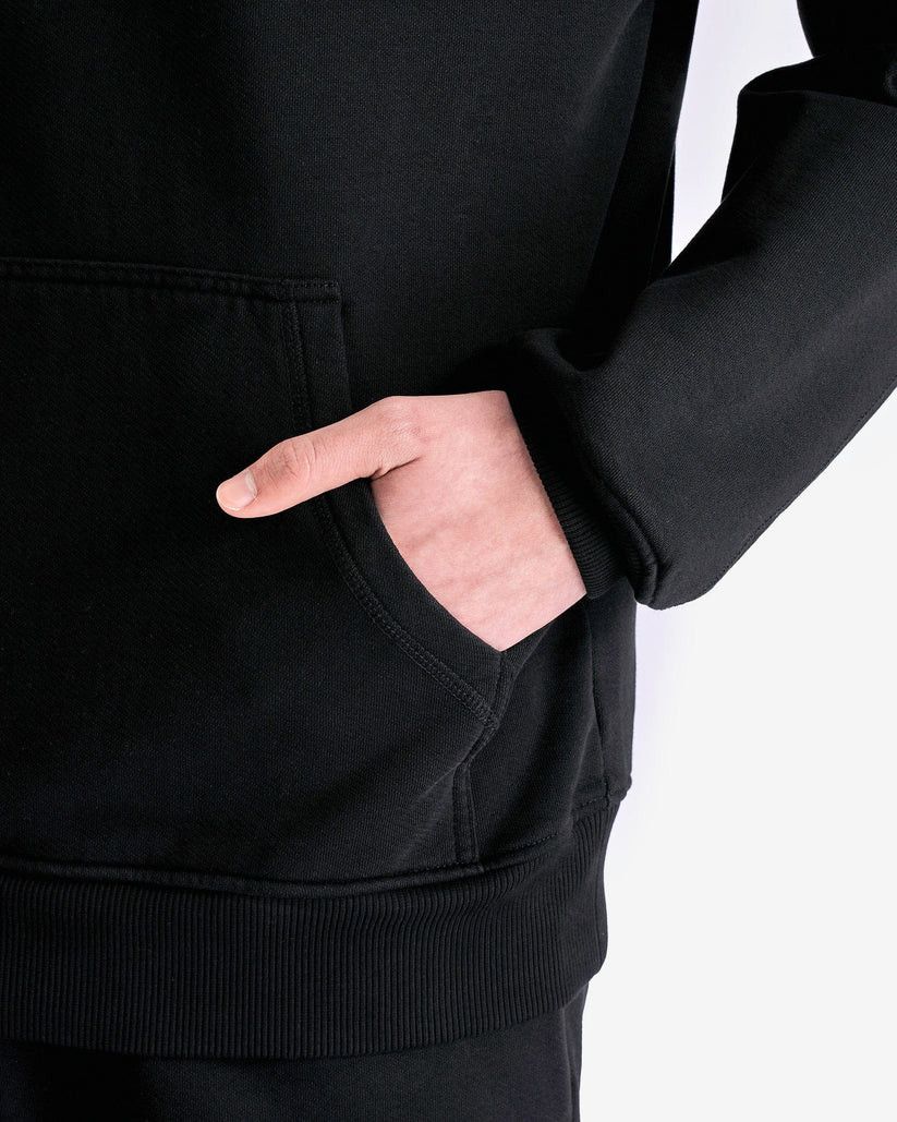 Casablanca os11x0725 Logo-Embroidered Cotton Hoodie in Black Size US XL / EU 56 / 4 - 5 Thumbnail