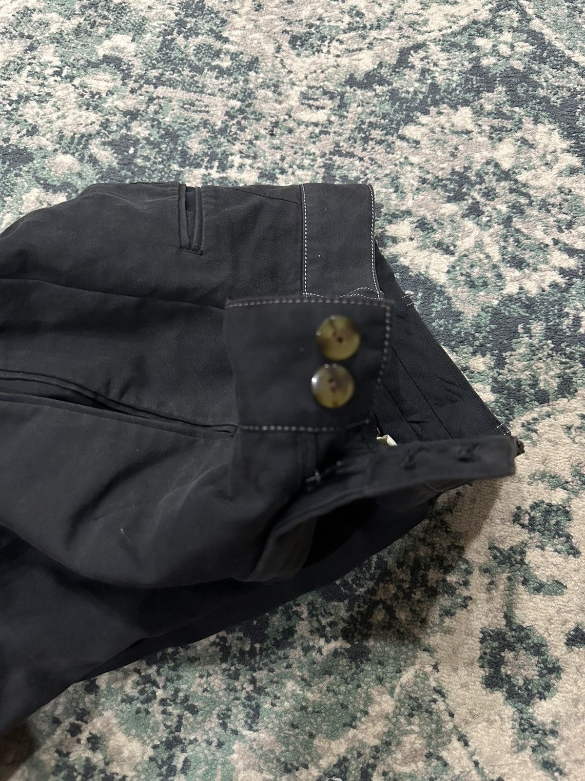 Jean Paul Gaultier Jean Paul Gaultier Trousers Black Faded Pant Size US 27 - 9 Thumbnail