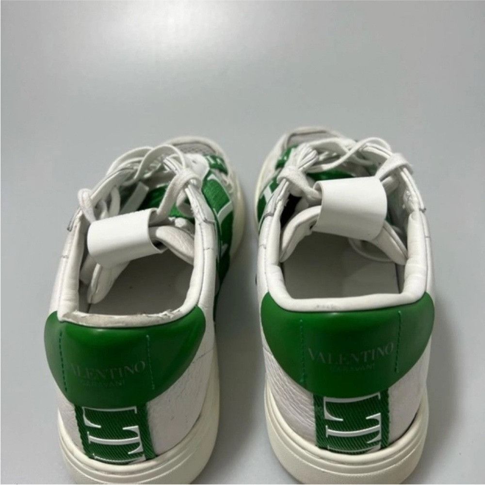 Valentino Valentino VL7N Leather Logo SneakersWhite Green Mens EU 41/U Size US 8 / EU 41 - 4 Thumbnail